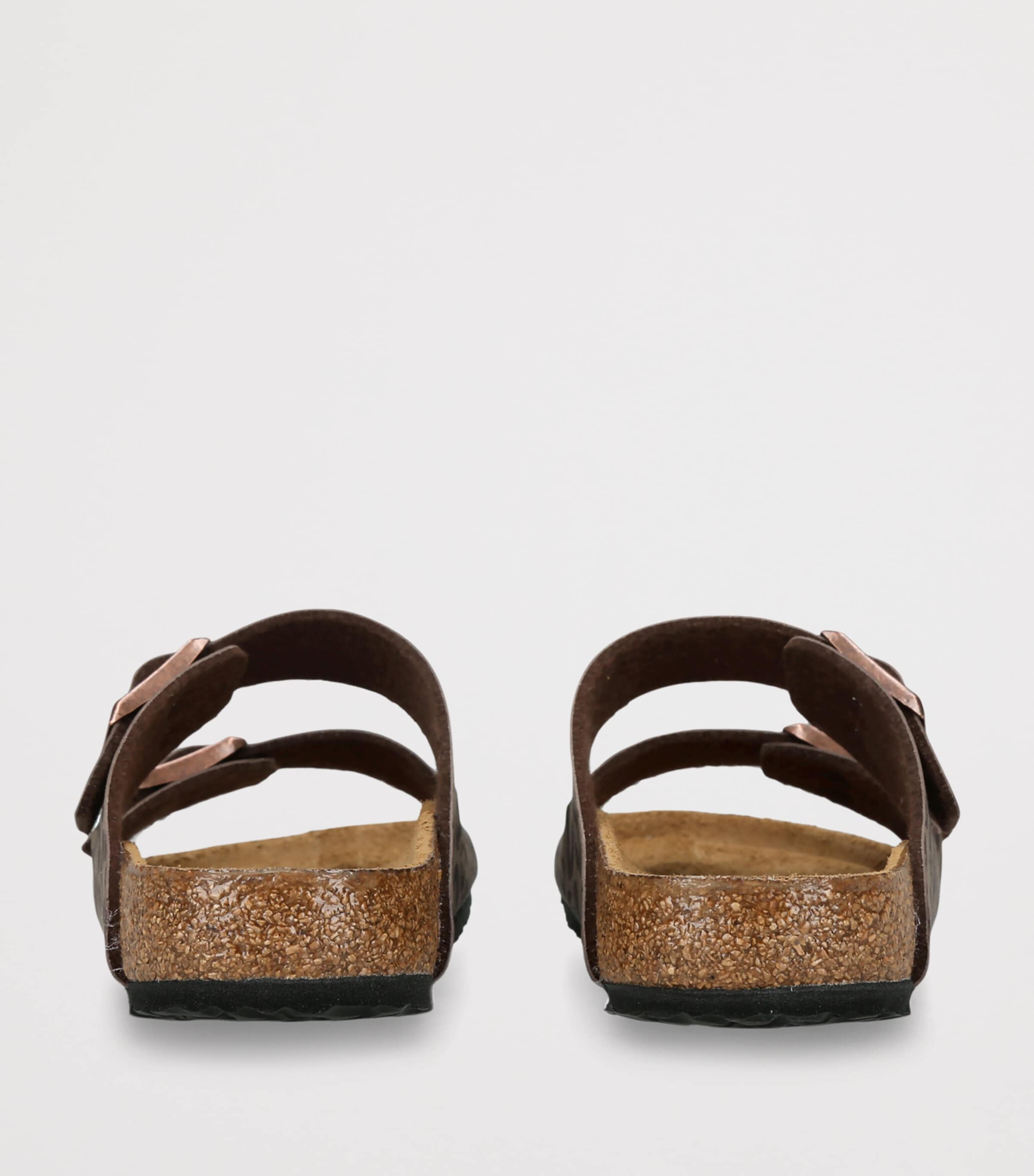 Birkenstock Kids Leather Arizona Leopard Sandals Brown/oth Image 2