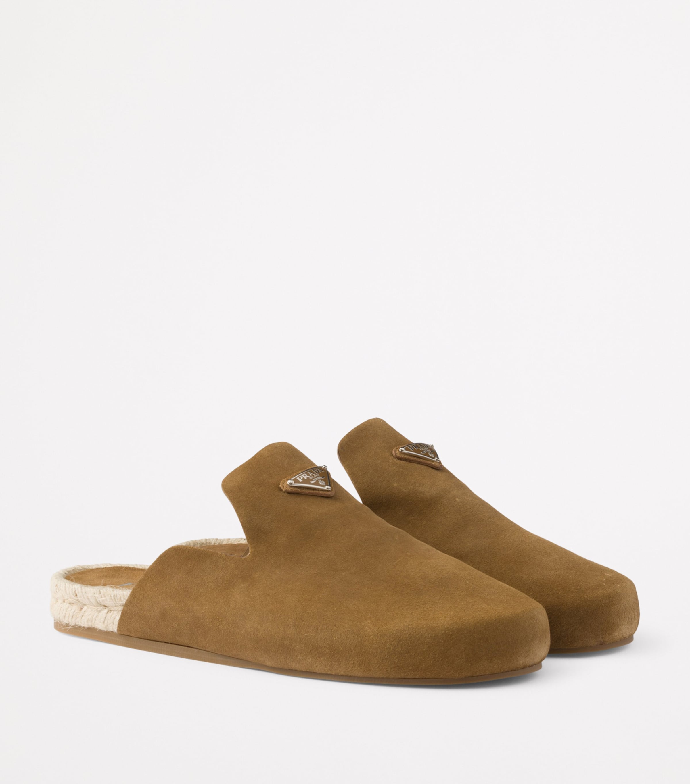 Suede Logo Mules F0401 Image 2