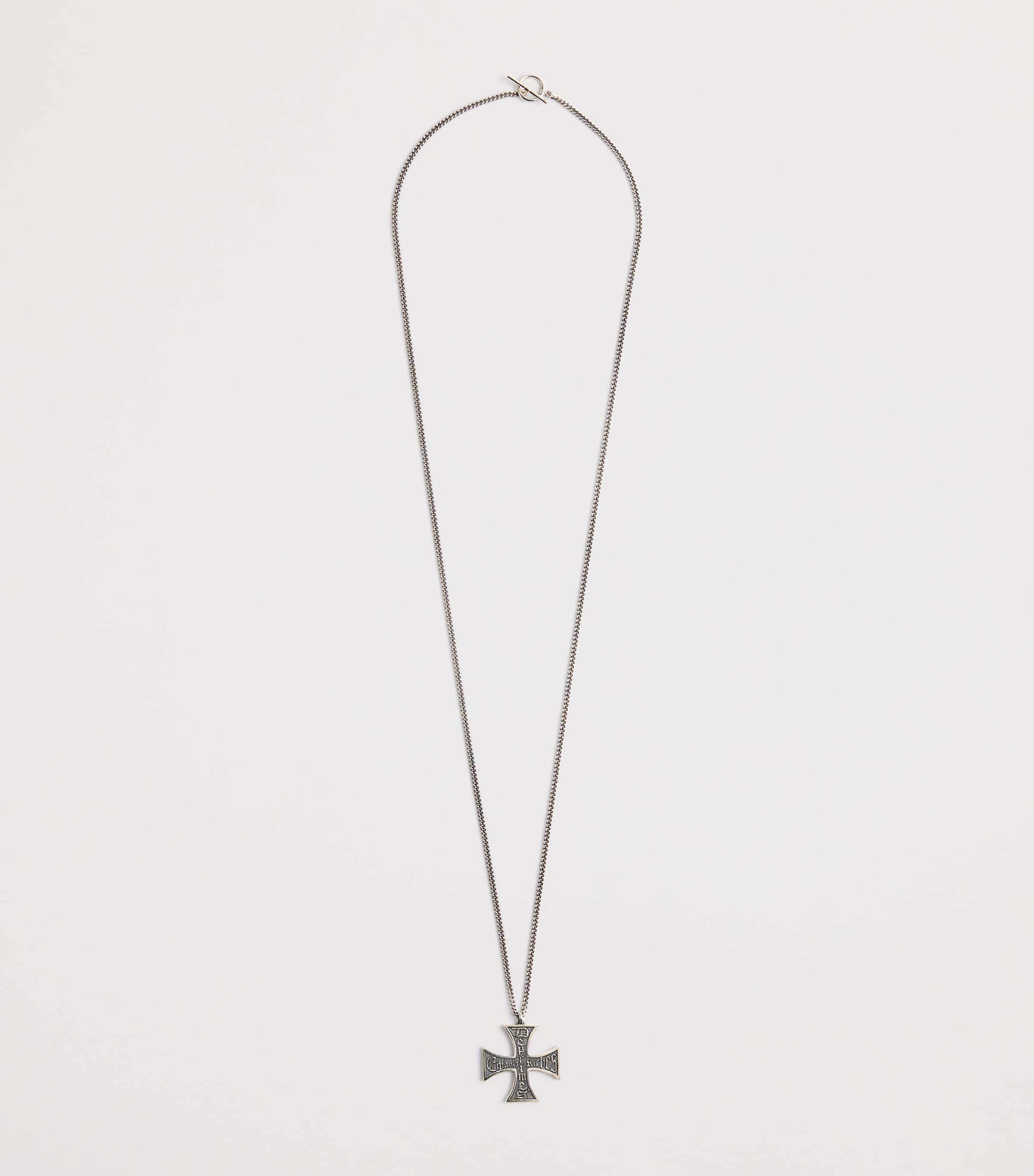 【関税込み】Enfants Riches Deprimes クロス ロゴ ネックレス Enfants Riches Déprimés Silver Cross Logo Necklace Enfants