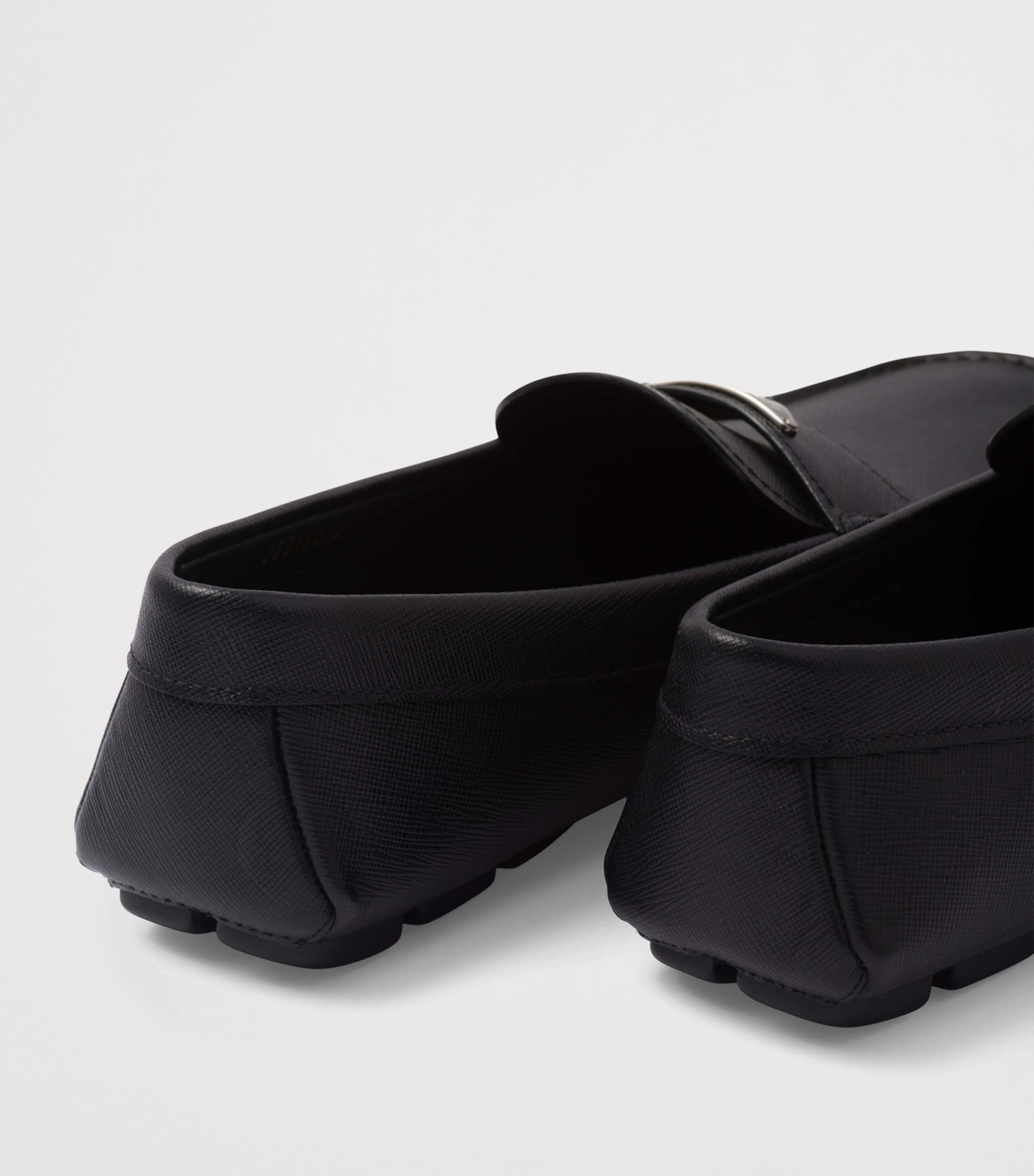 Saffiano leather Driver Shoes F0002 Image 6