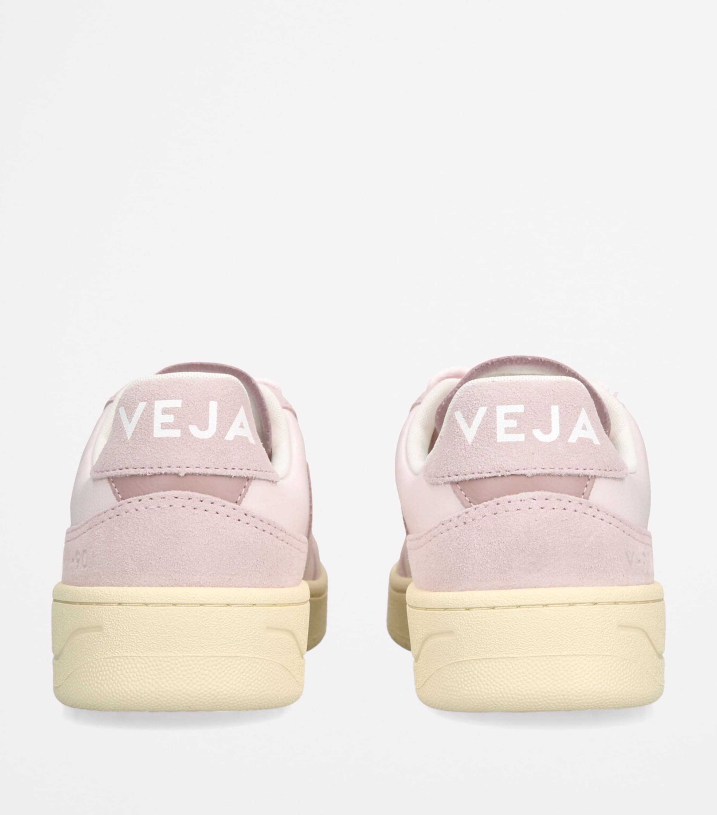Veja Leather V-90 Sneakers Pale Pink Image 2