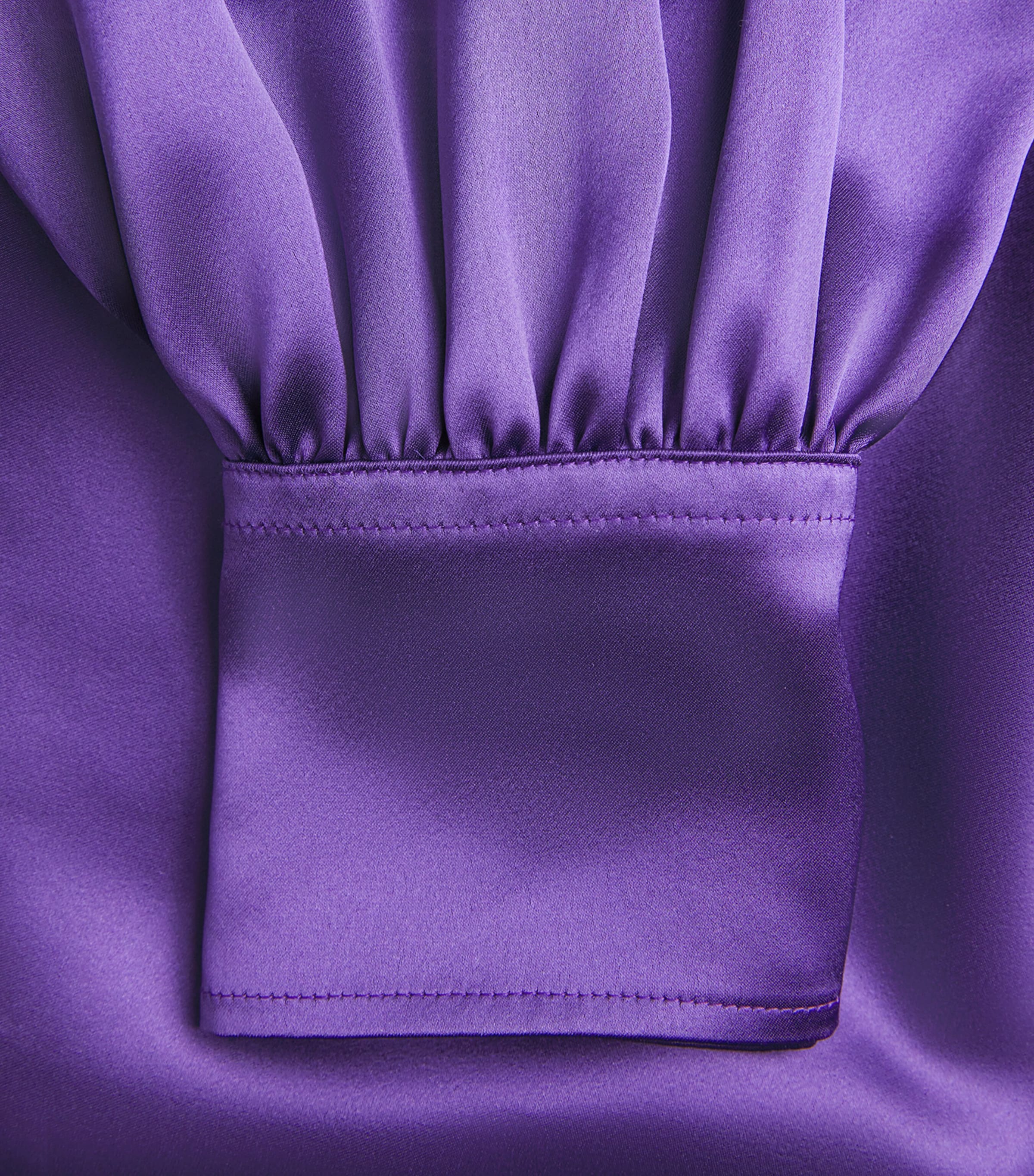 Satin Dieu Blouse VIOLET Image 5