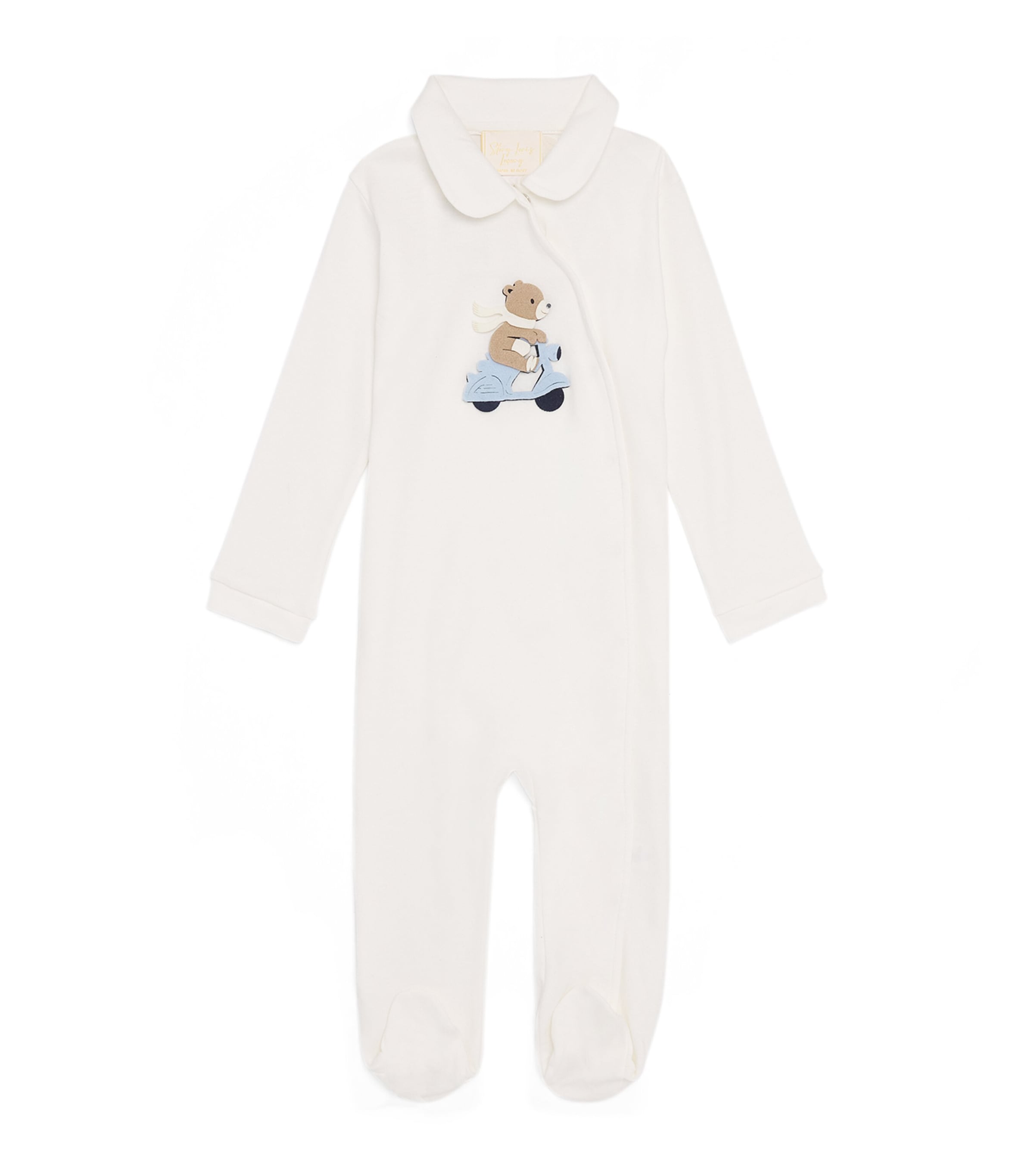 Story Loris Cotton Biker Bear All-in-one In Neutral