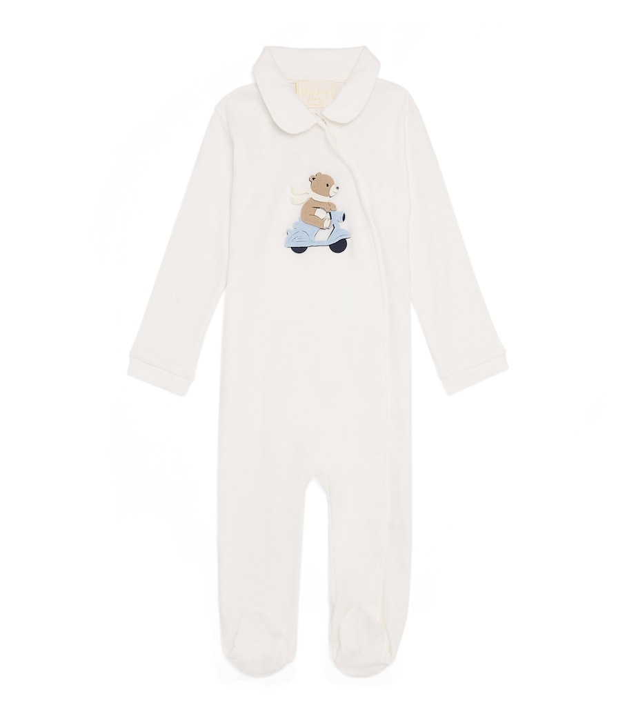 Cotton Biker Bear All-In-One (1-12 Months) K0 PANNA Image 1