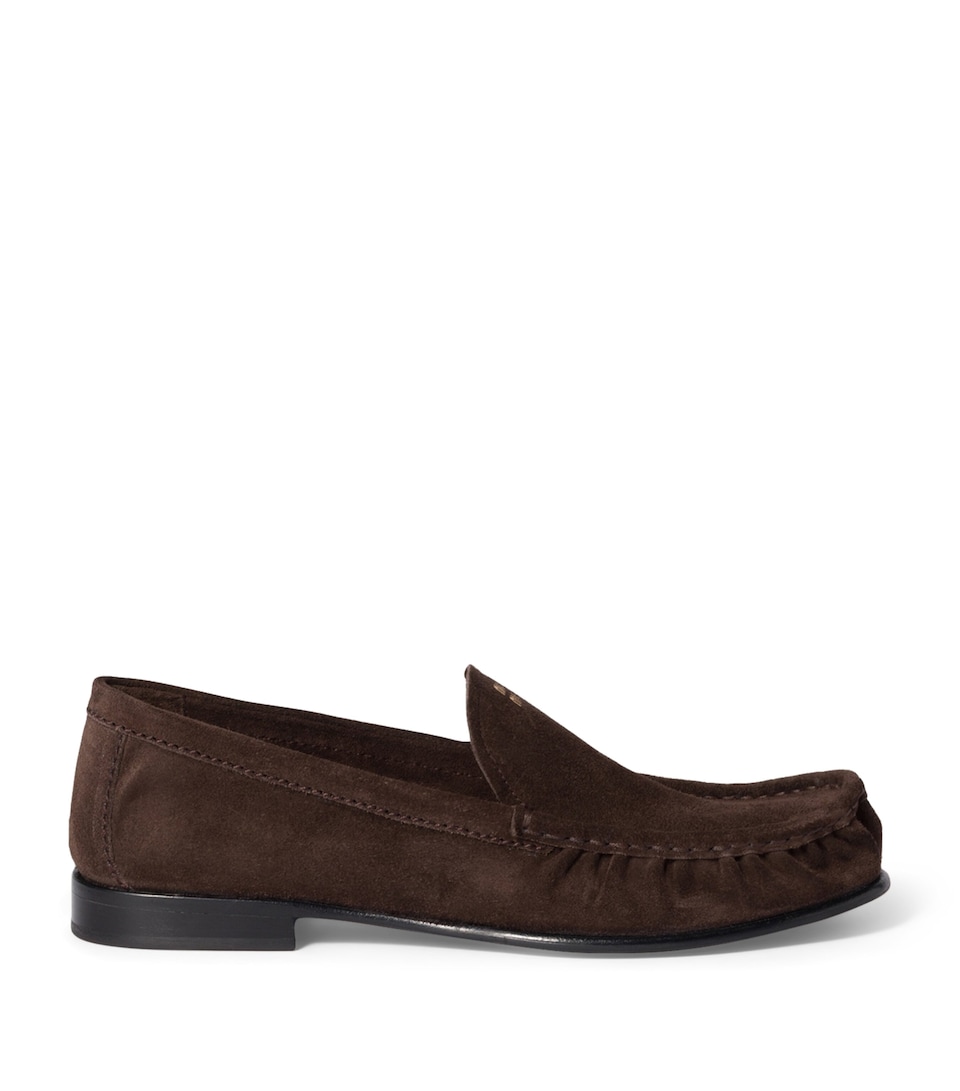 Suede Loafers