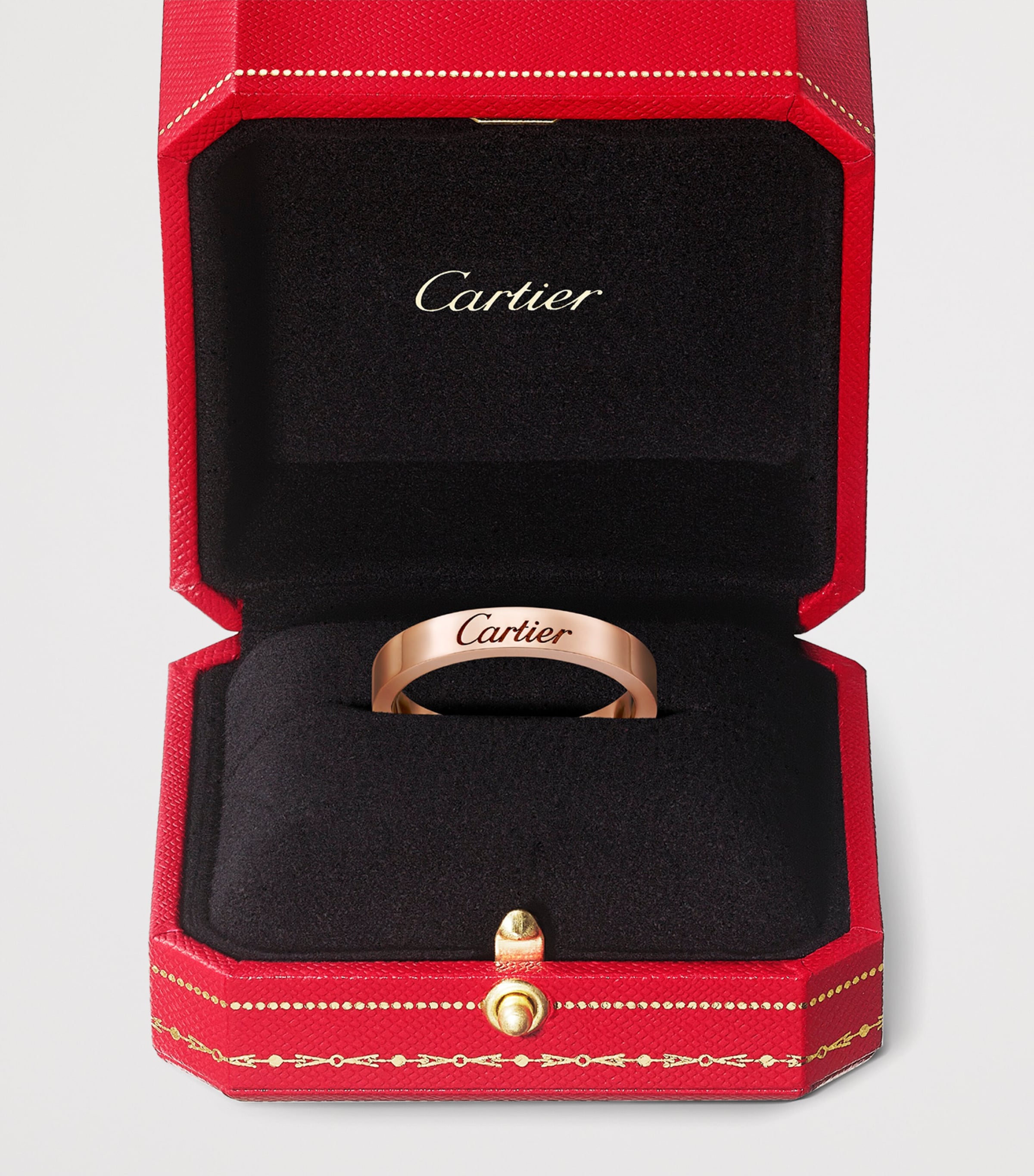 Cartier Rose Gold C de Cartier Wedding Band (3mm) Rose Gold Image 4