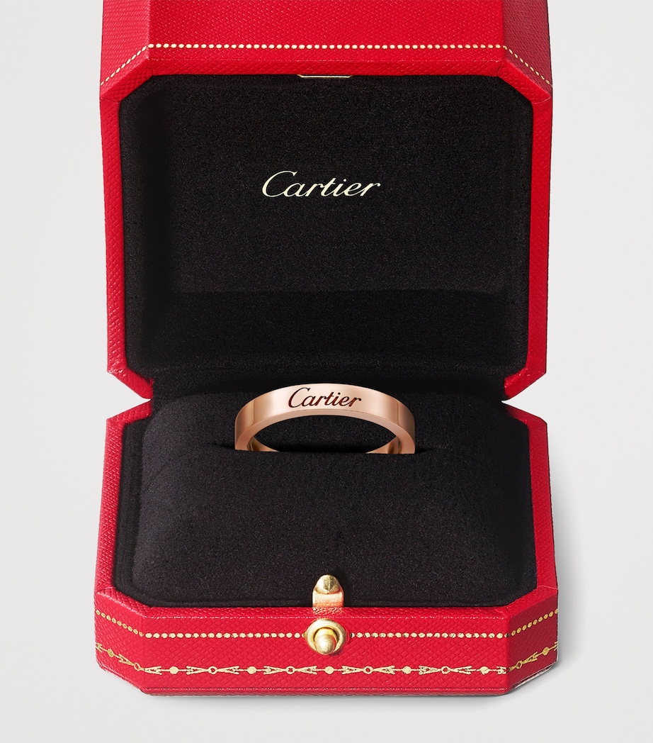 Cartier Rose Gold C de Cartier Wedding Band (3mm) Rose Gold Image 4