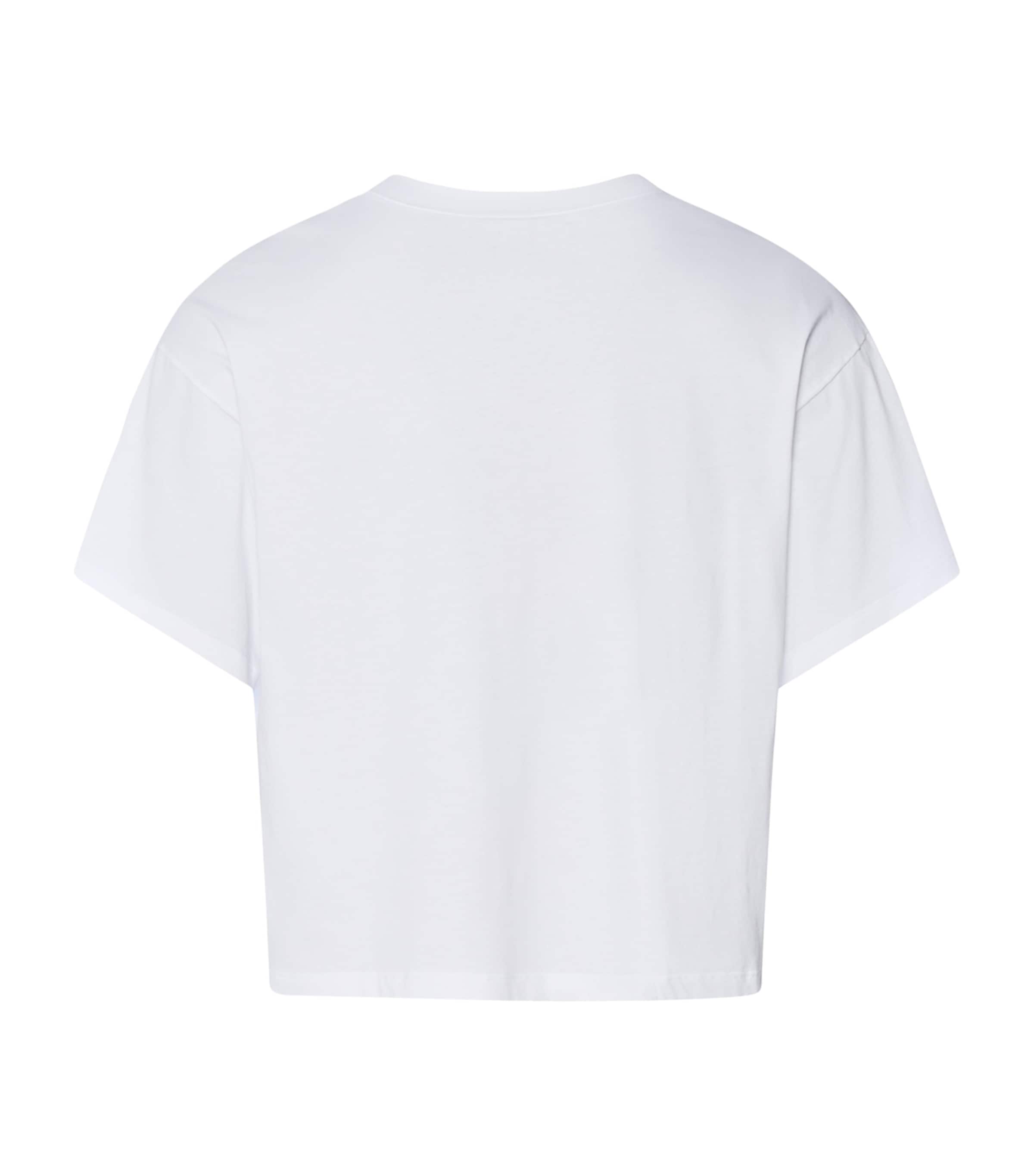 Hanro Womens x Charlotte Adam Cotton T-Shirt White Image 5