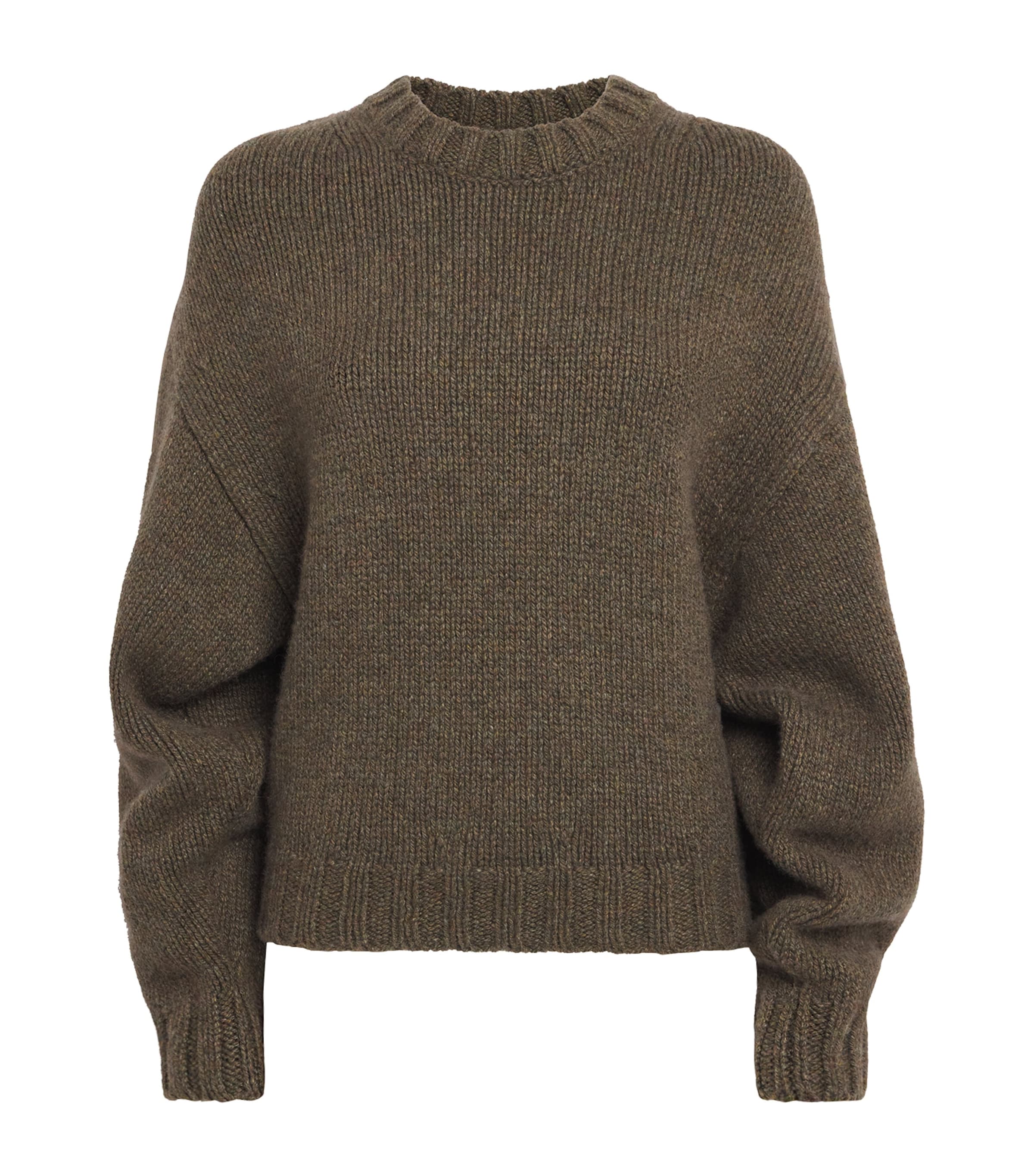 Khaite Womens Cashmere Gemma Sweater Artichoke Image 1