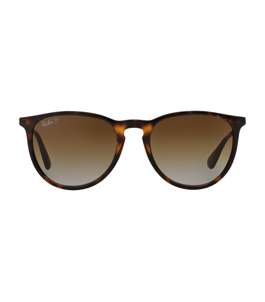 Round Erika Classic Sunglasses BROWN Image 1