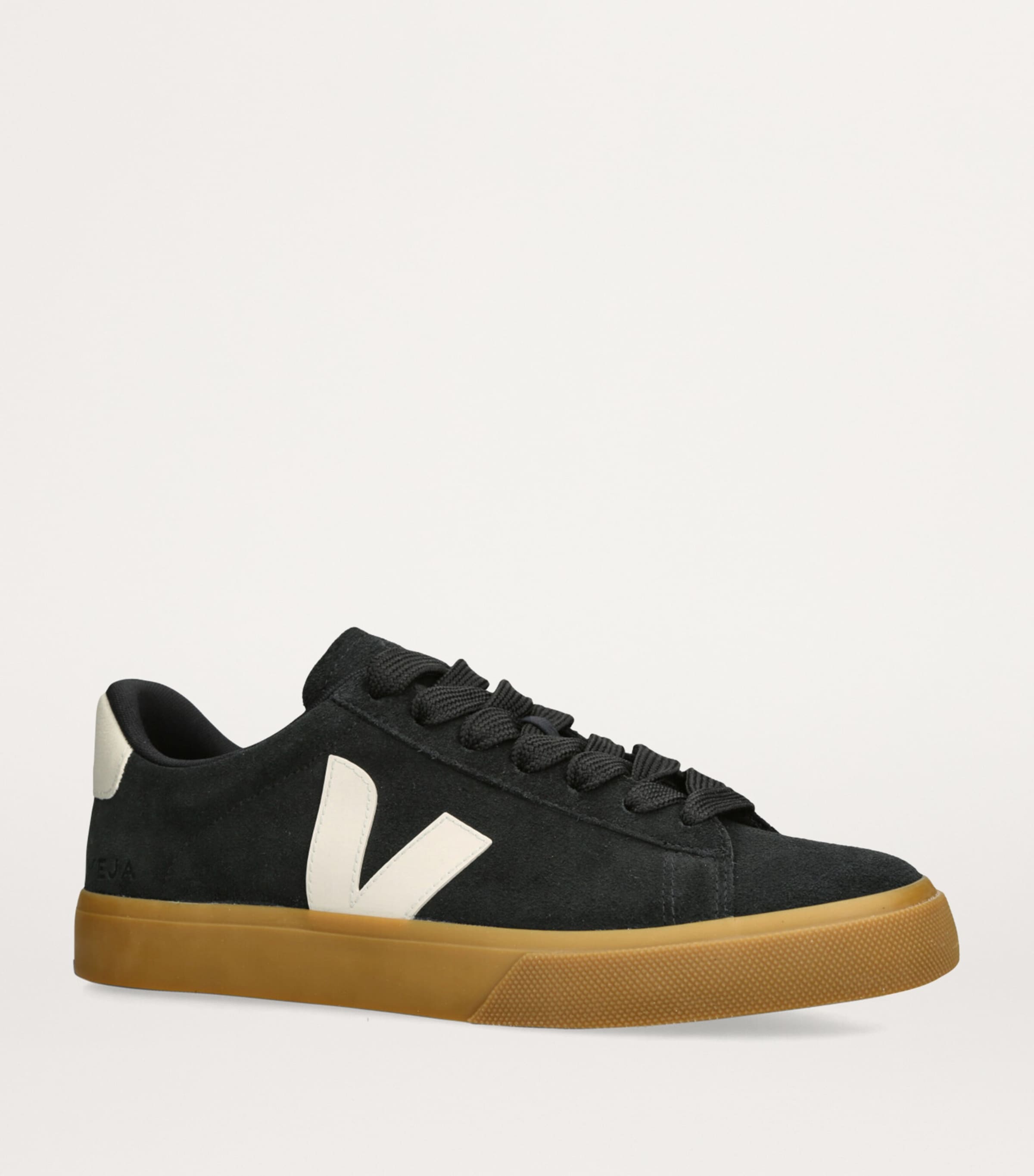Leather Campo Sneakers BLACK Image 3