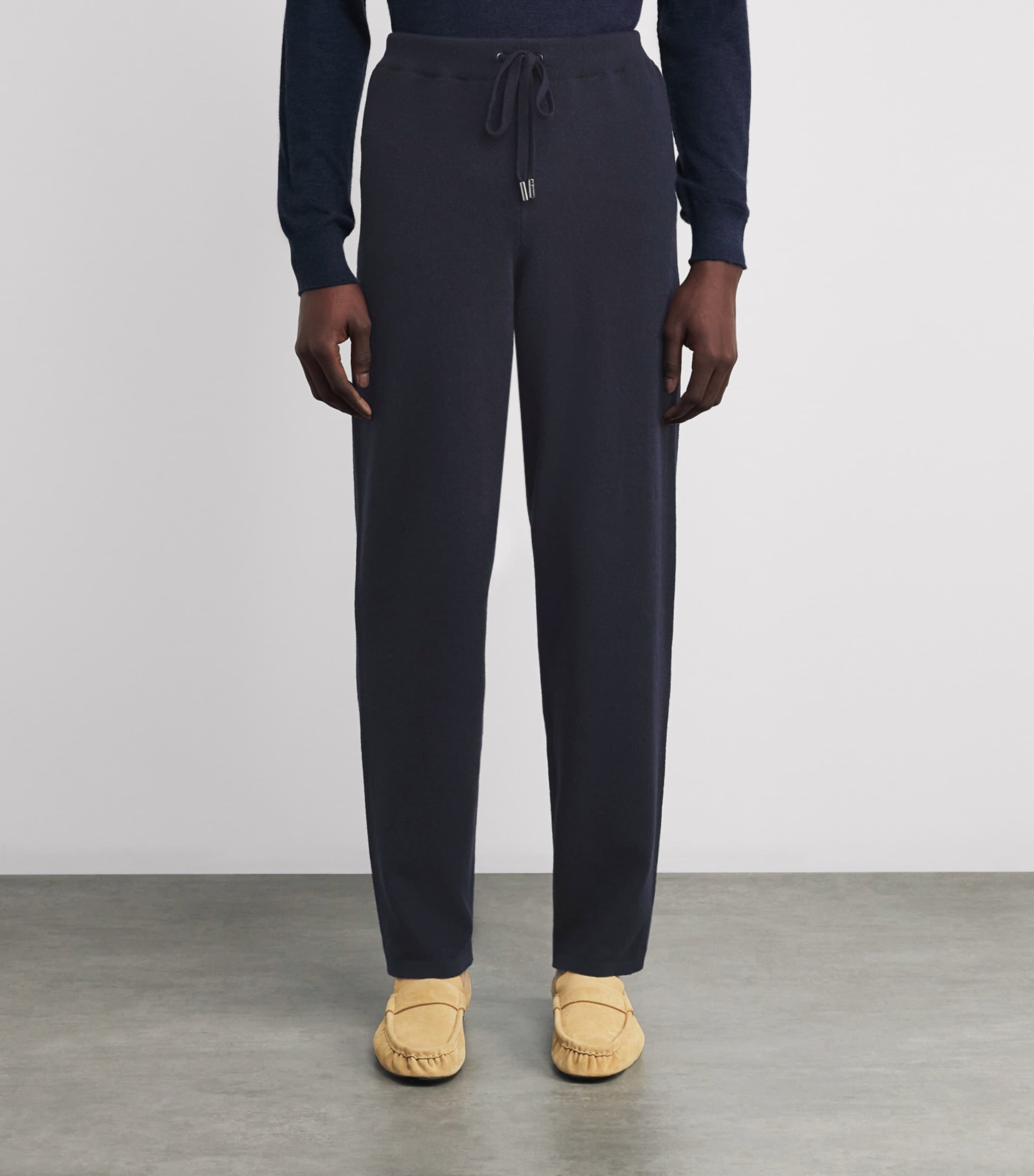 Cashmere Sweatpants JU1664 DARK NAVY Image 3