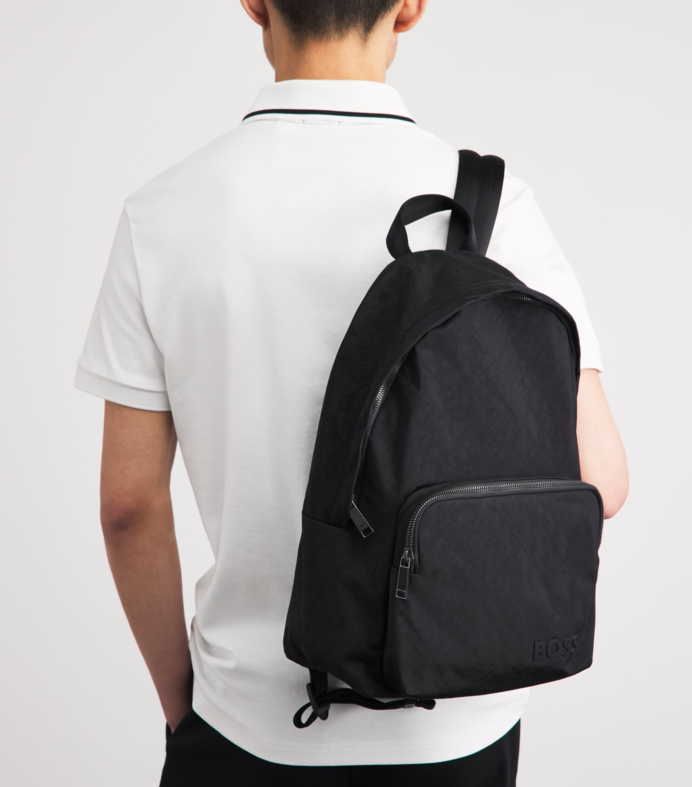 Logo Backpack 001 BLACK Image 2
