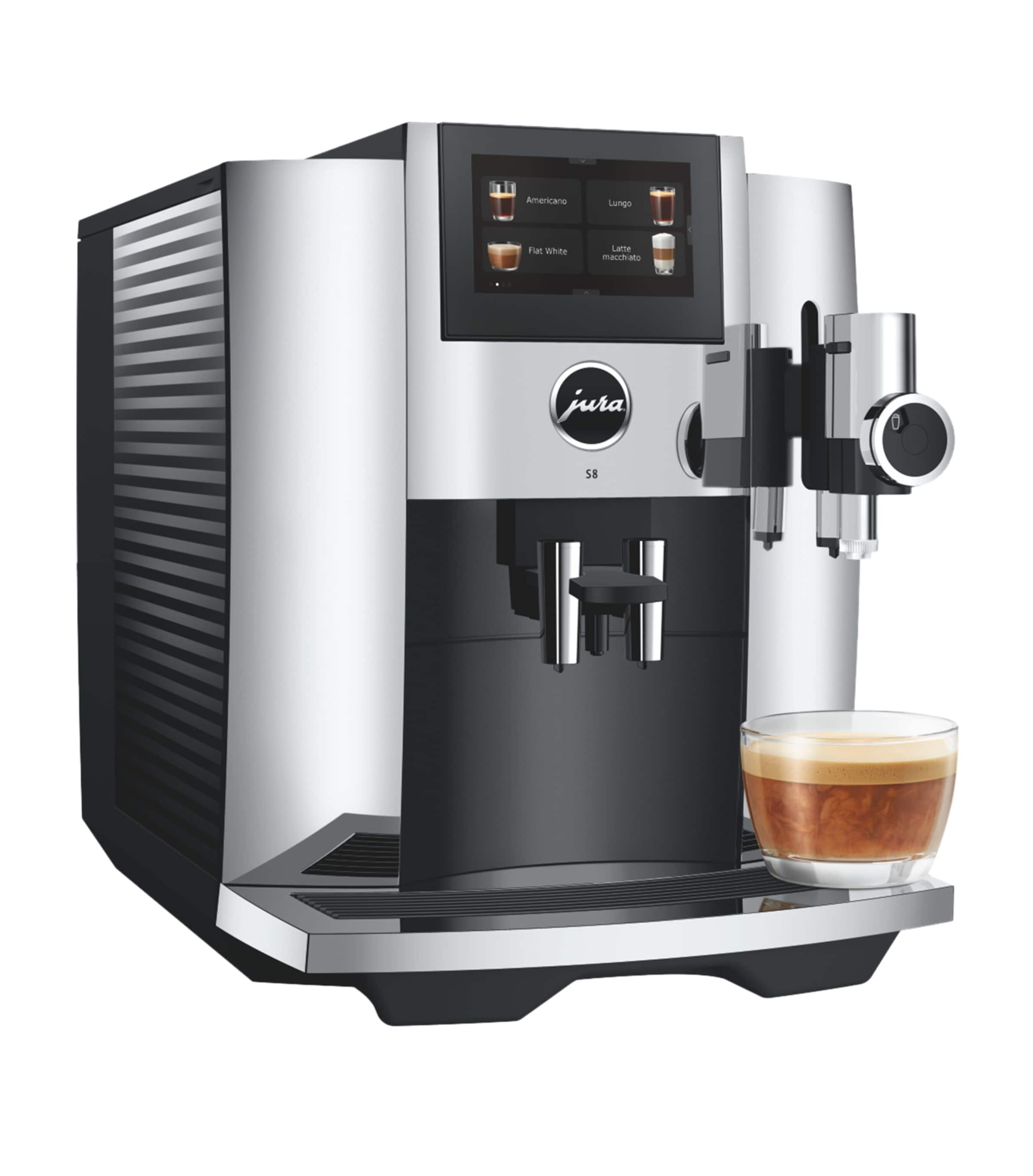 Jura S8 Coffee Machine Silver Image 3