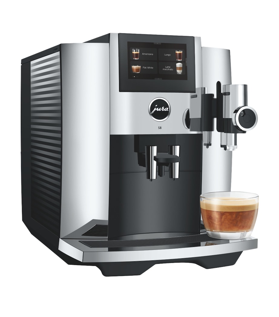 Jura S8 Coffee Machine Silver Image 3