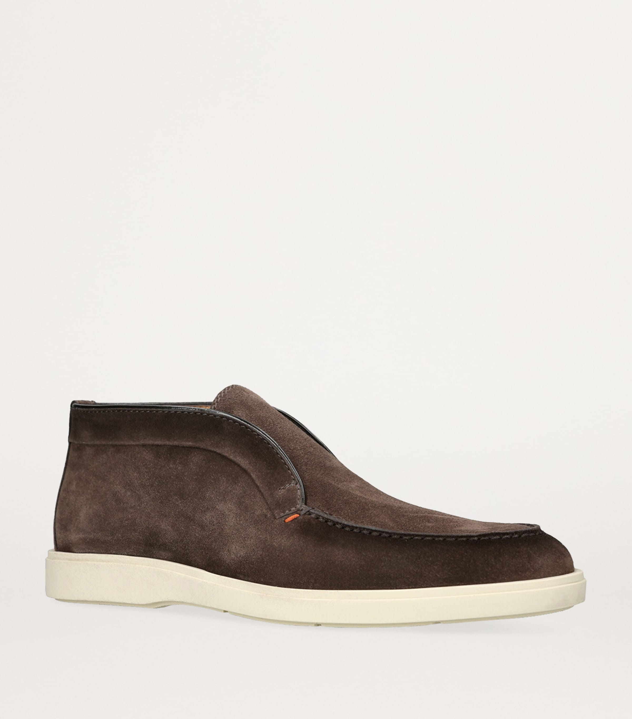 Santoni Suede Detroit High-Top Loafers | Harrods HK