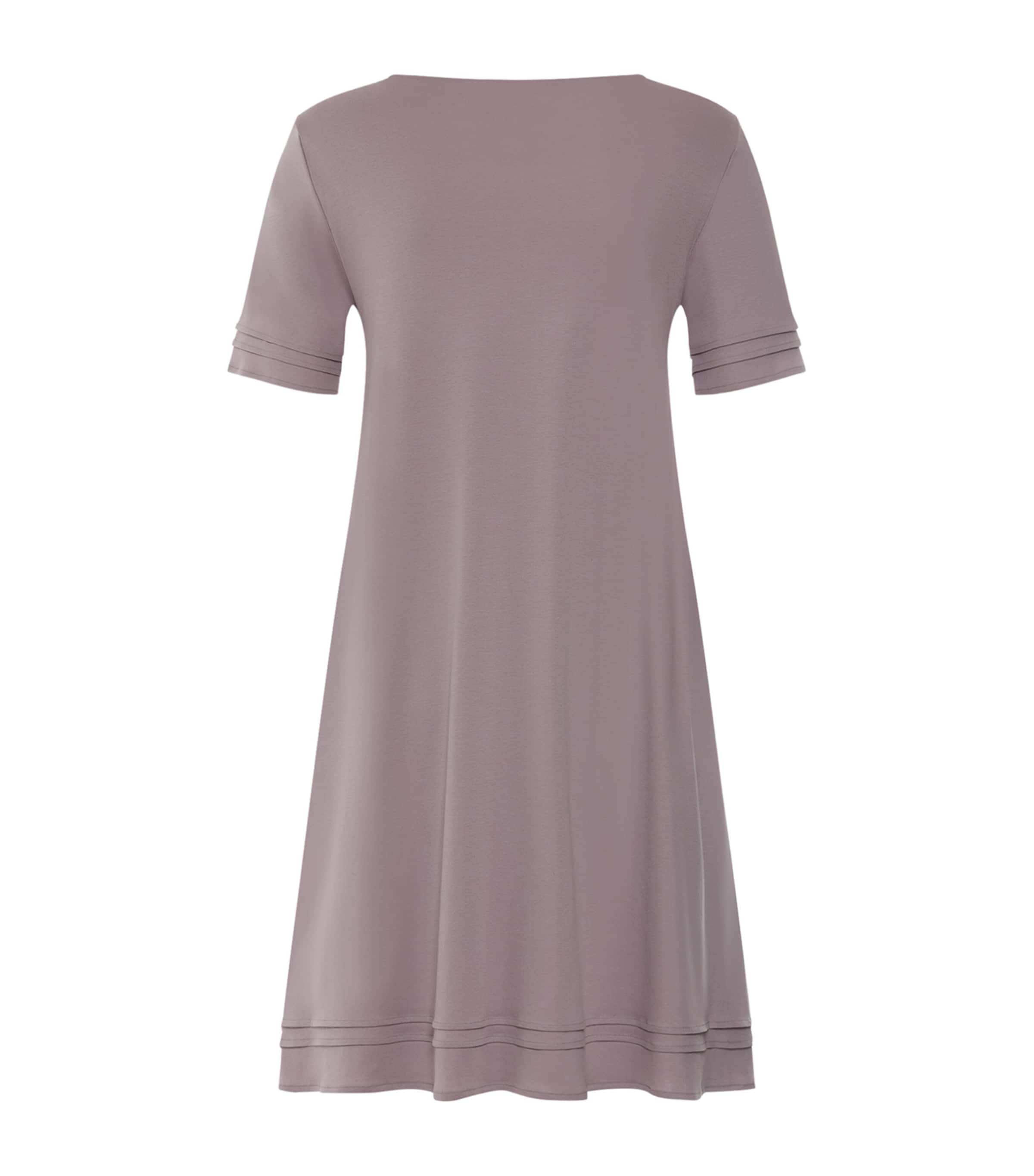 Hanro Womens Cotton Pilar Nightdress Stormy Rose Image 3