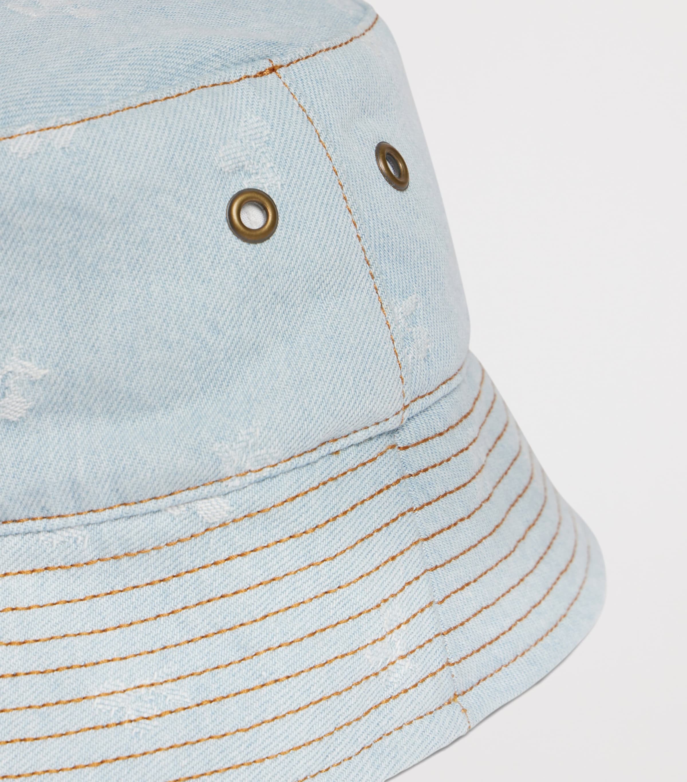 Bonpoint Denim Theana Bucket Hat Imp Ciel Image 2