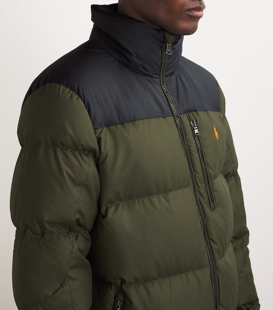 Down Gorham Jacket GREEN/BLAC Image 6