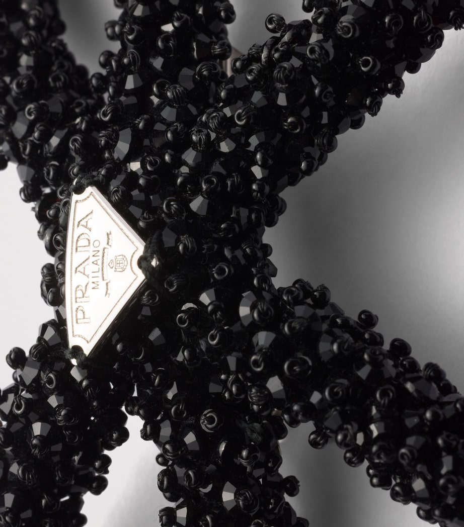 Crystal-Embellished Bow Hair Clip F0002 Image 2