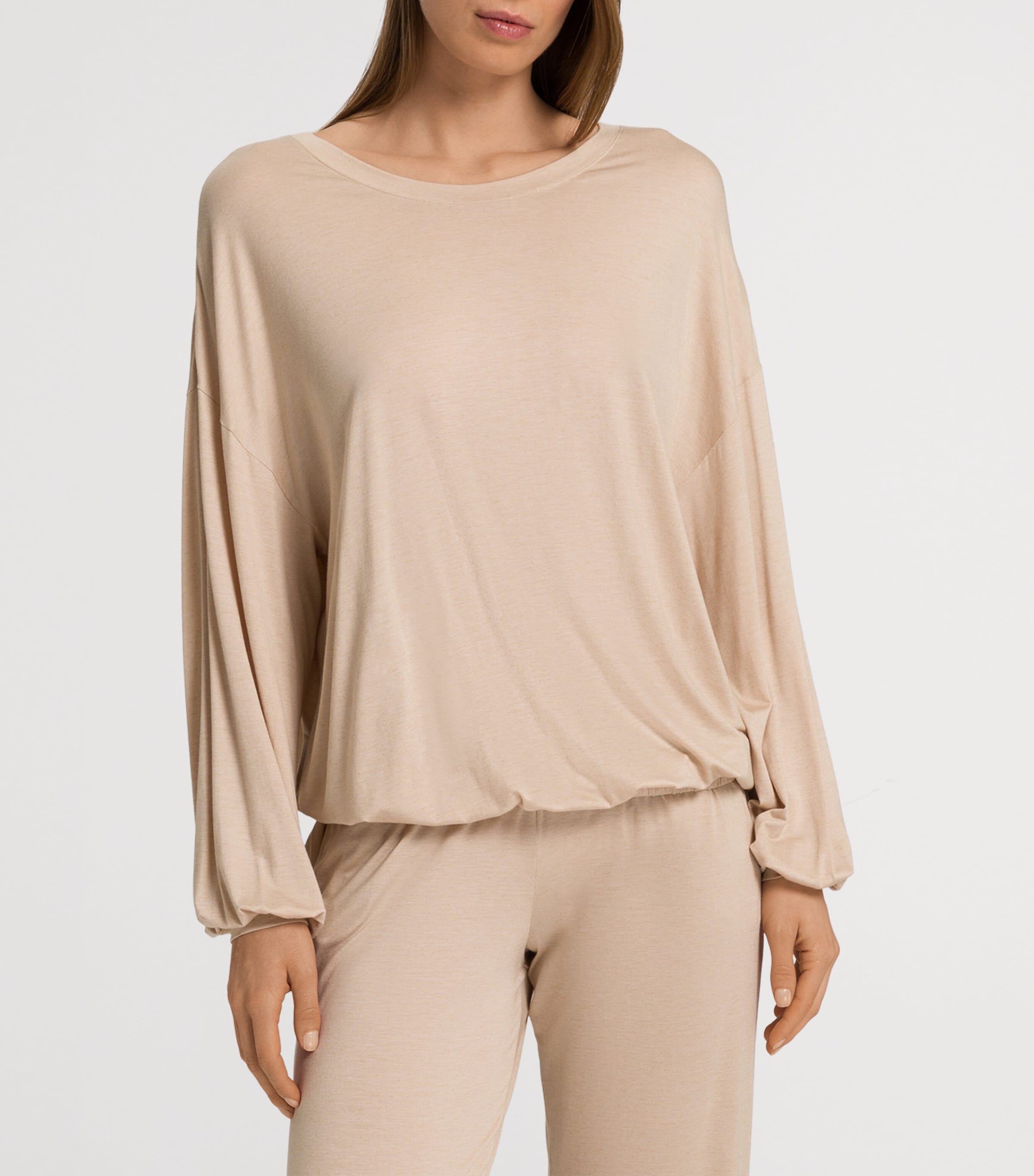 Hanro Long-Sleeve Natural Wear Top | Women Clothing | Loungewear | Lounge Bottoms | Women New In | Womens Clothing | Designers | Hanro | Nightwear Hanro Long-Sleeve Natural Wear Top | Women Clothing | Loungewear | Lounge Bottoms | Women New In | Womens Clothing | Designers | Hanro | Nightwear