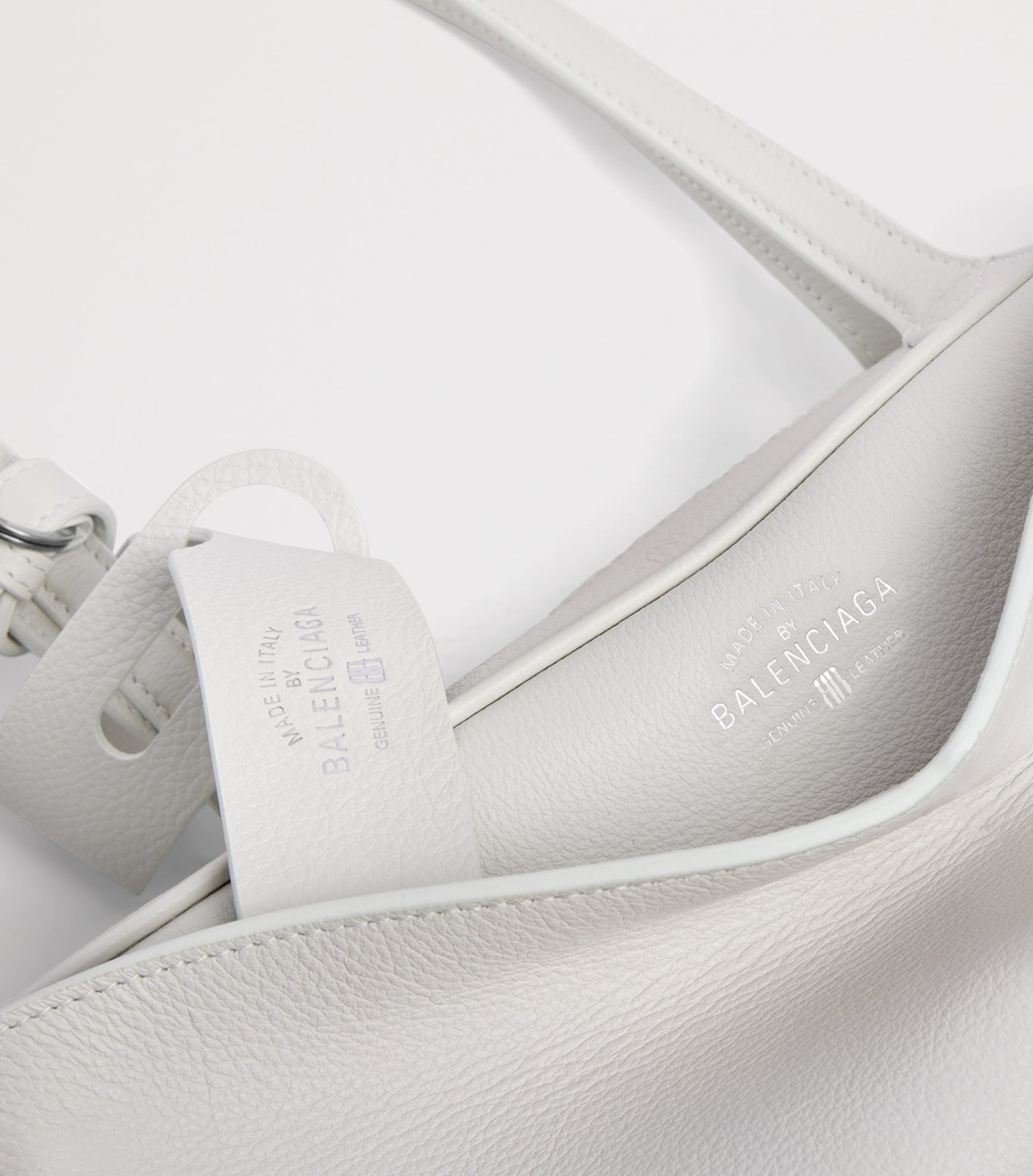 Balenciaga Small Leather Carrie Bowling Top-Handle Bag