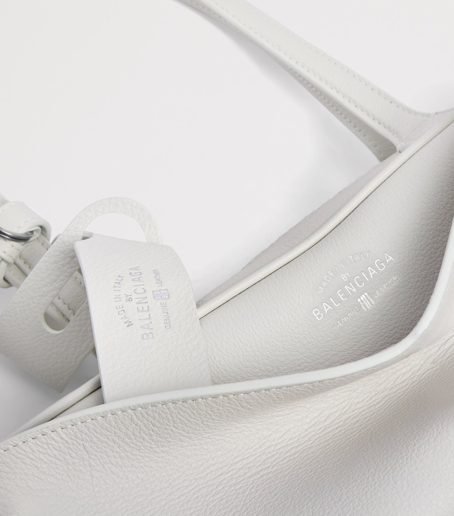 Small Leather Carrie Bowling Top-Handle Bag 9016 Image 5