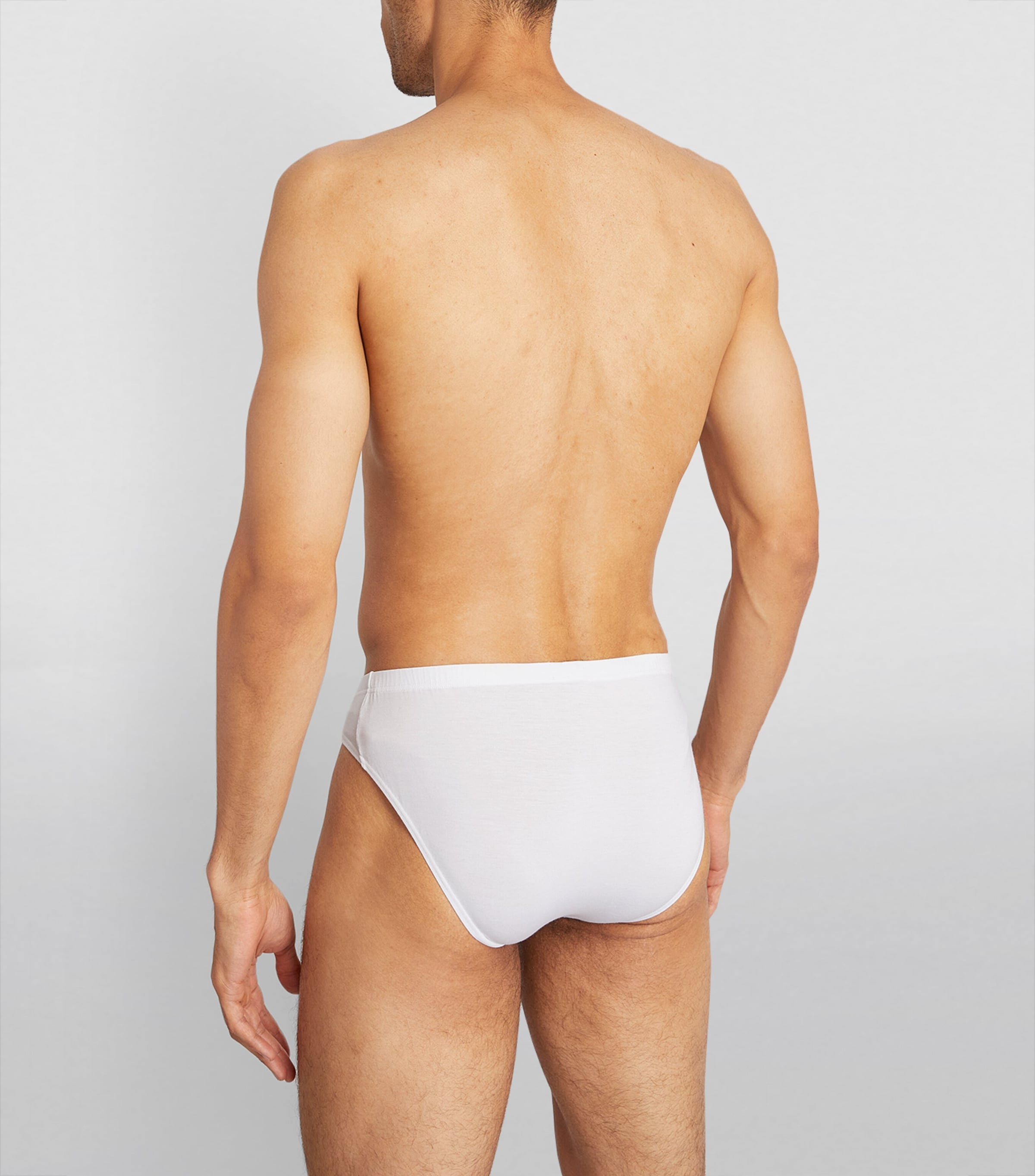 Stretch-Modal Pureness Briefs 01 WHITE Image 3