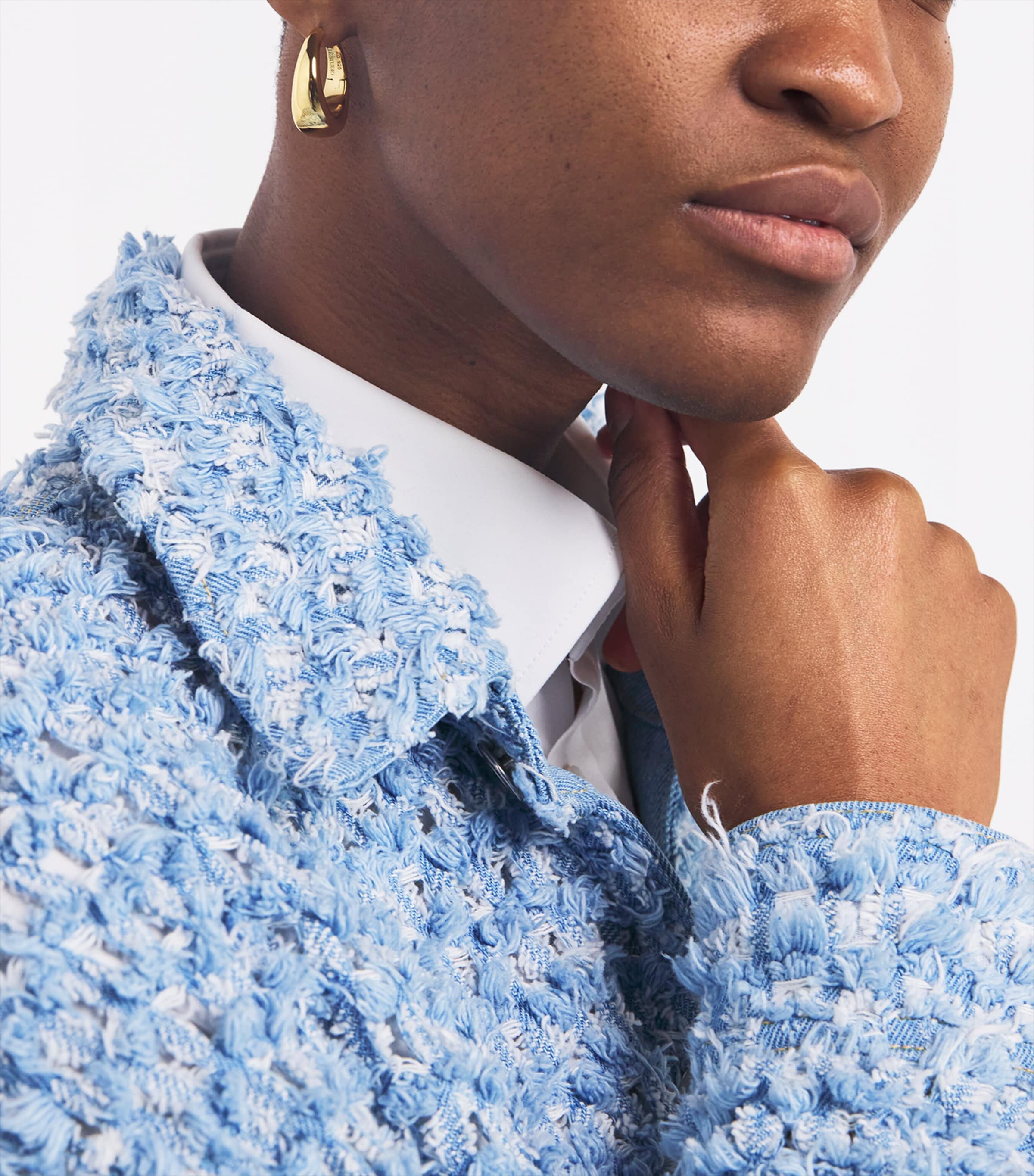 Gold-Plated The Andrea Hoop Earrings GOLD Image 2