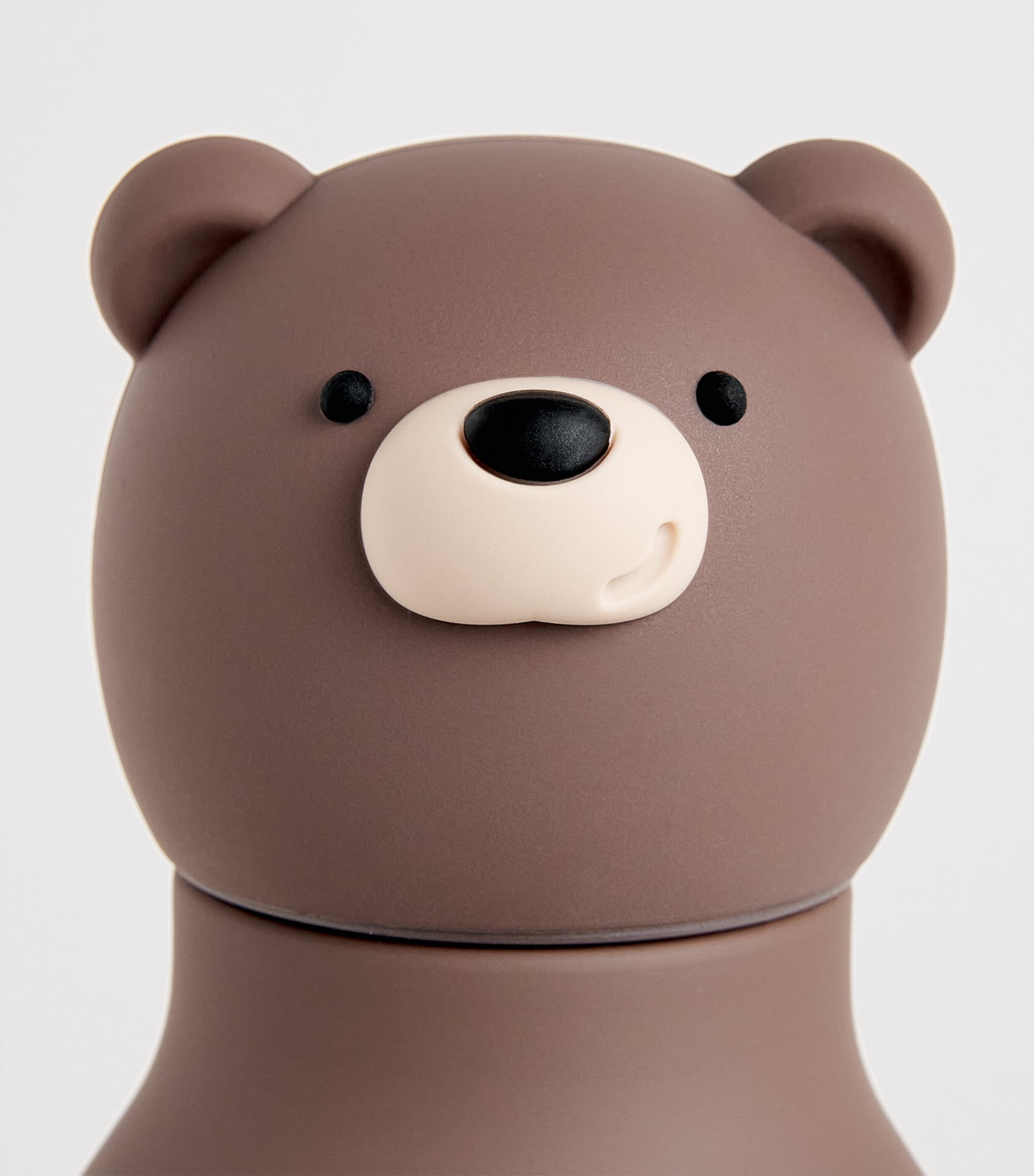 ASOBU Bestie Bear Water Bottle (460ml) Brown Bear Image 2