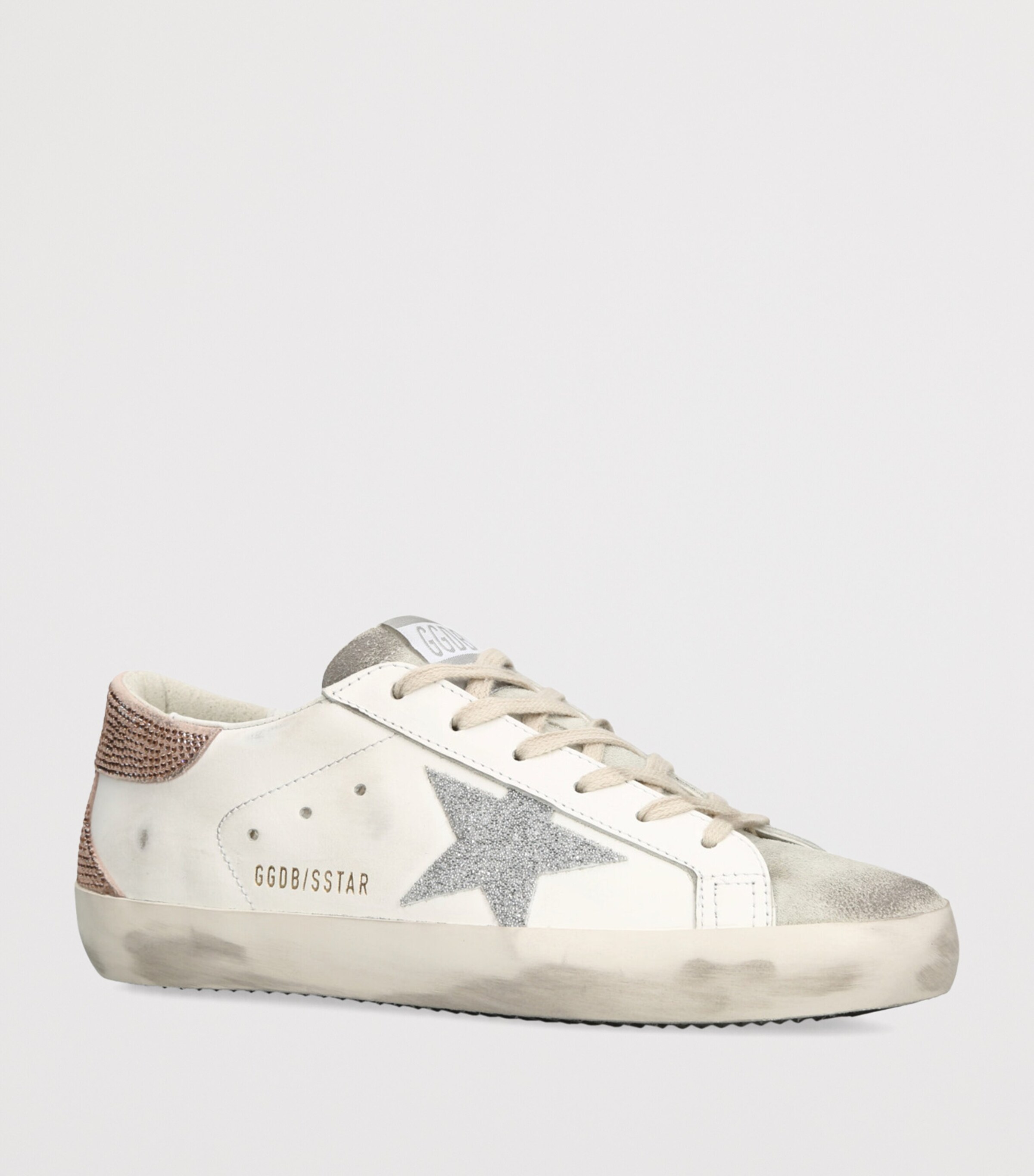 Golden Goose Leather Superstar Sneakers White/comb Image 3