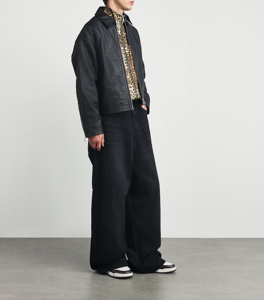 AMIRI Classic Low-Top Sneakers Black White Image 6
