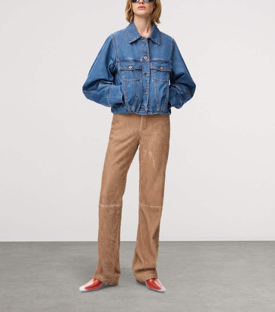 Denim Oversized Jacket LIGHT BLUE Image 2