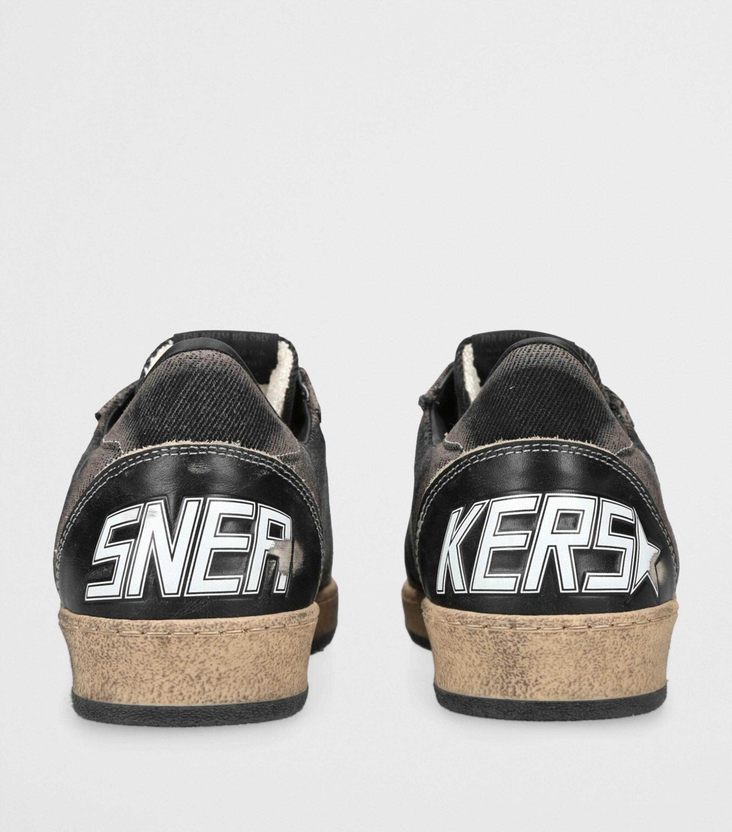 Golden Goose Denim Ball Star Sneakers Black Image 2