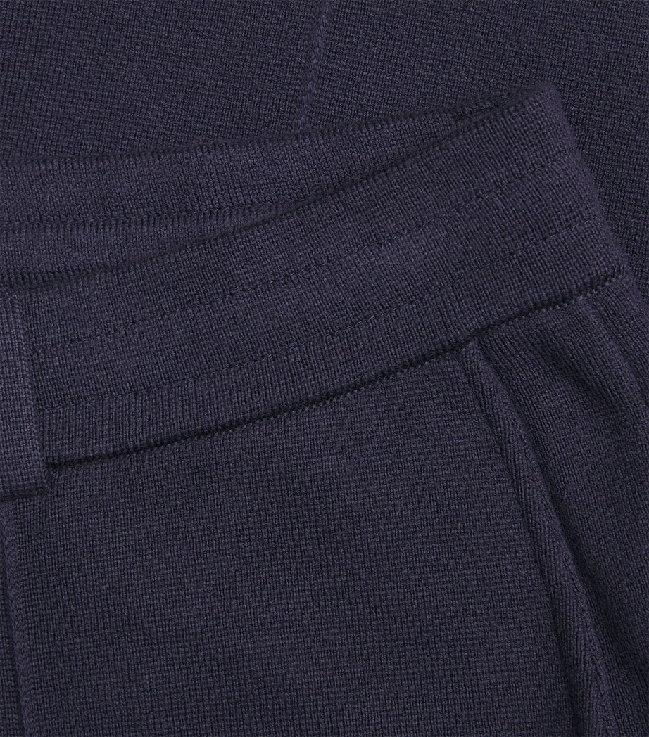 Falke Mens Organic Cotton Milano Trousers Night Sky Image 6