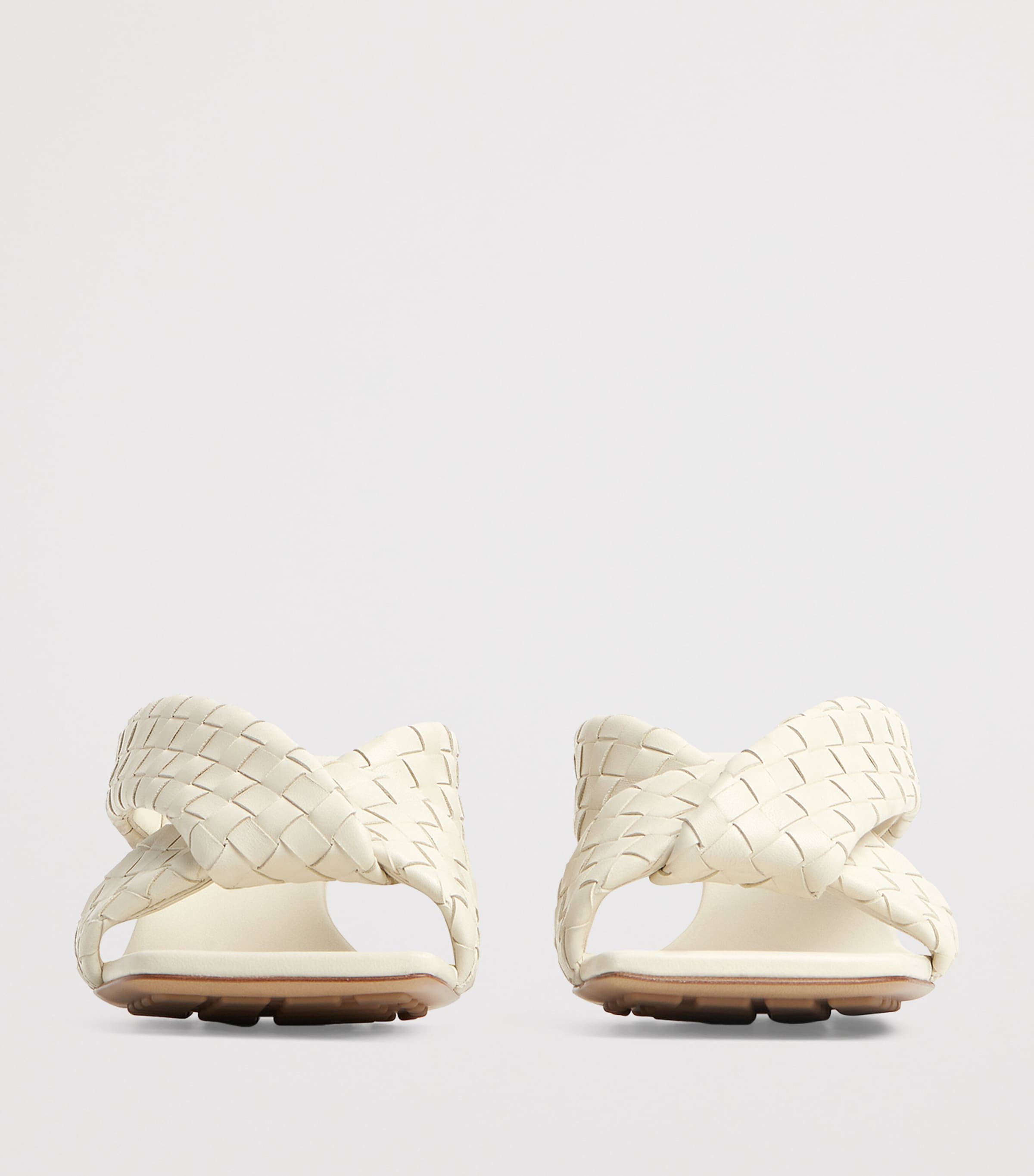 Leather Intrecciato Riva Mules 50 9031 Image 3