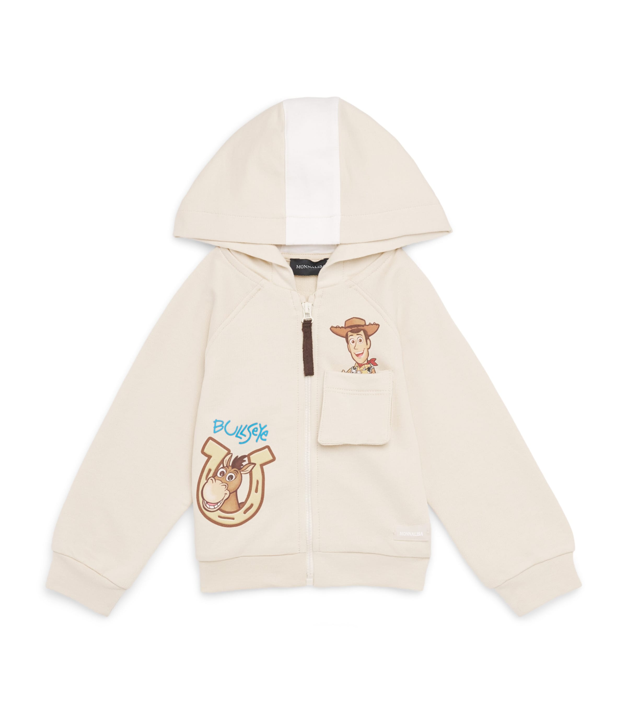 Monnalisa x Disney Pixar Toy Story Hoodie (6 Months - 6 Years) Beige Image 1