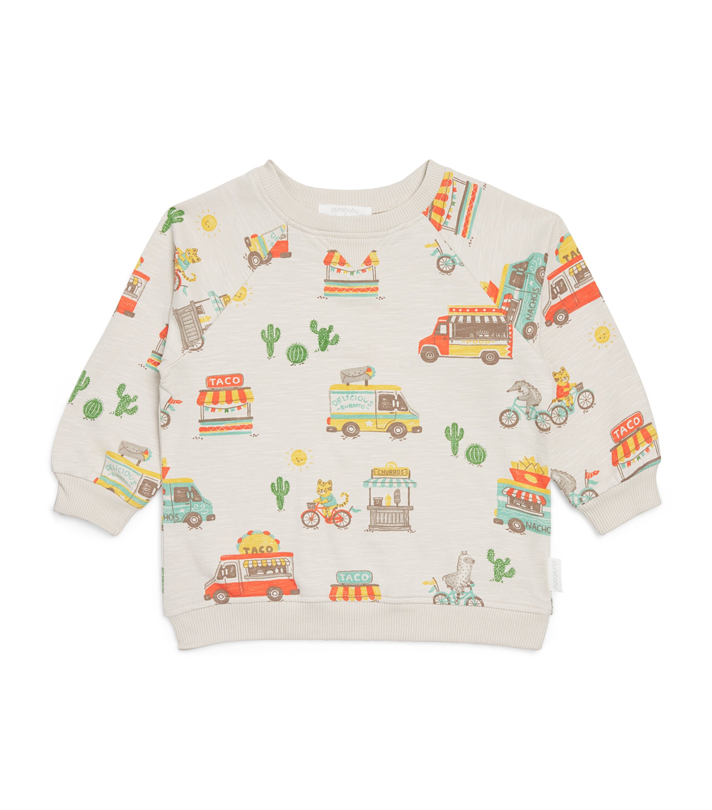 Purebaby Organic Cotton Siesta Sweatshirt (12-36 Months) Lttpr Image 1