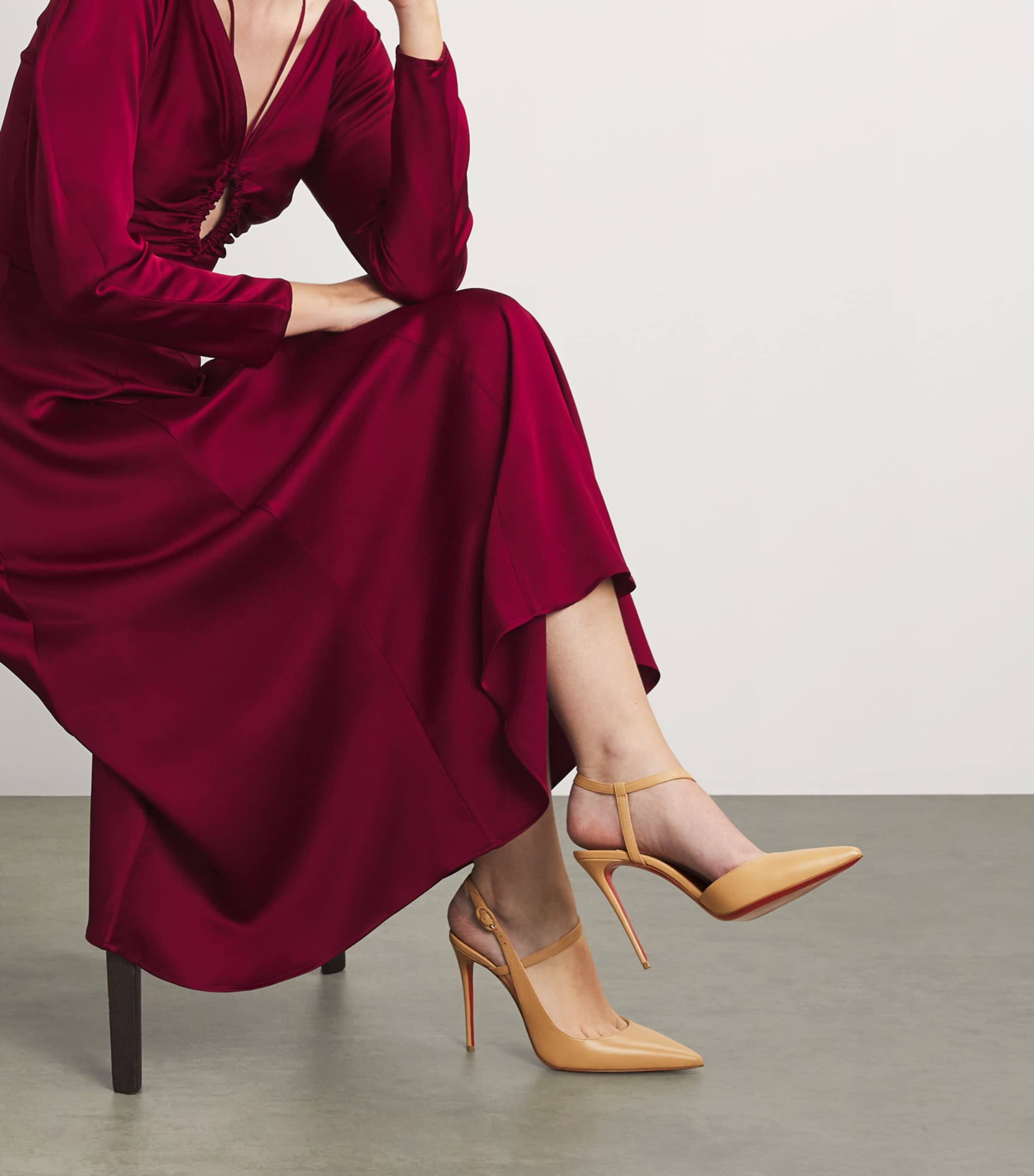 Jenlove Leather Pumps 100 PK1A Image 6