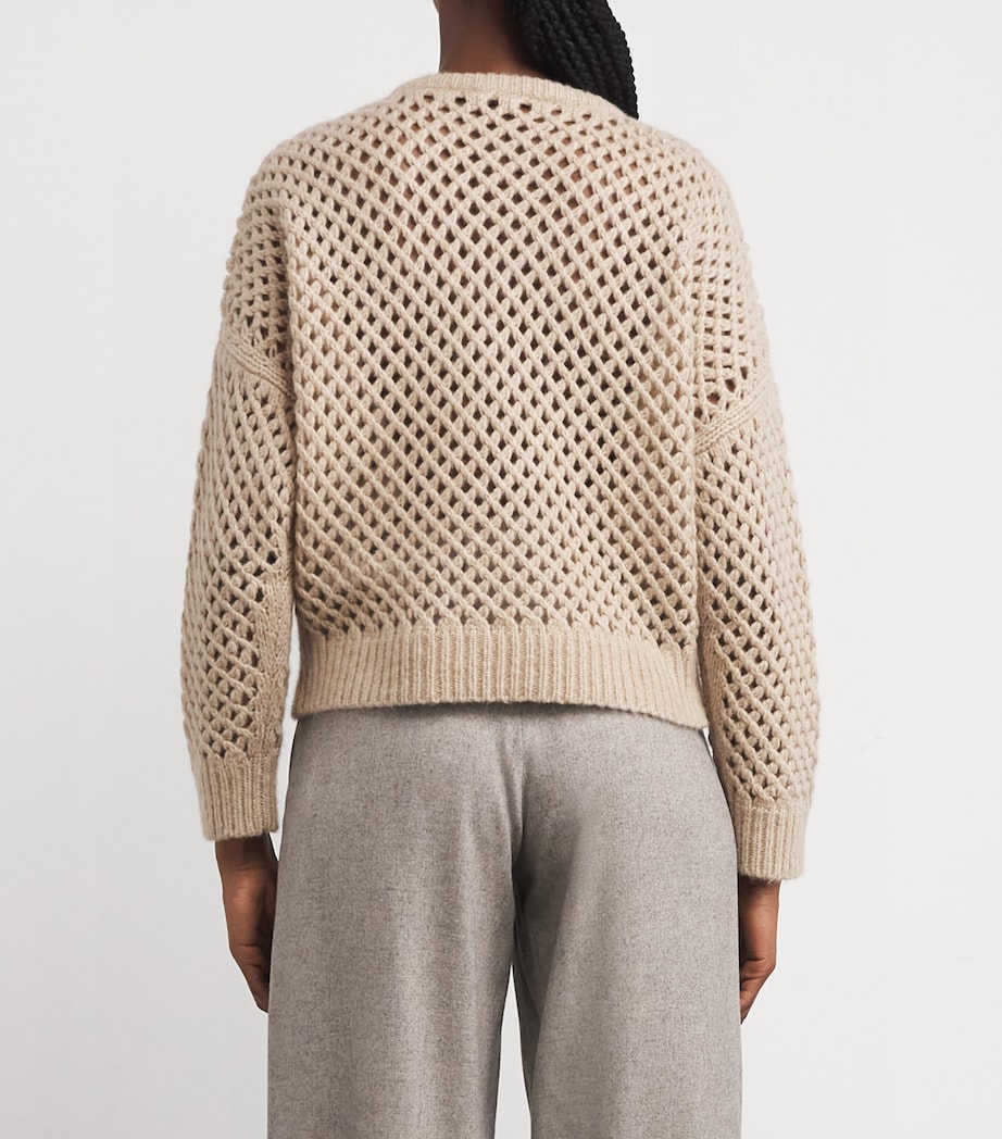 Cashmere-Silk Sweater BEIGE Image 4