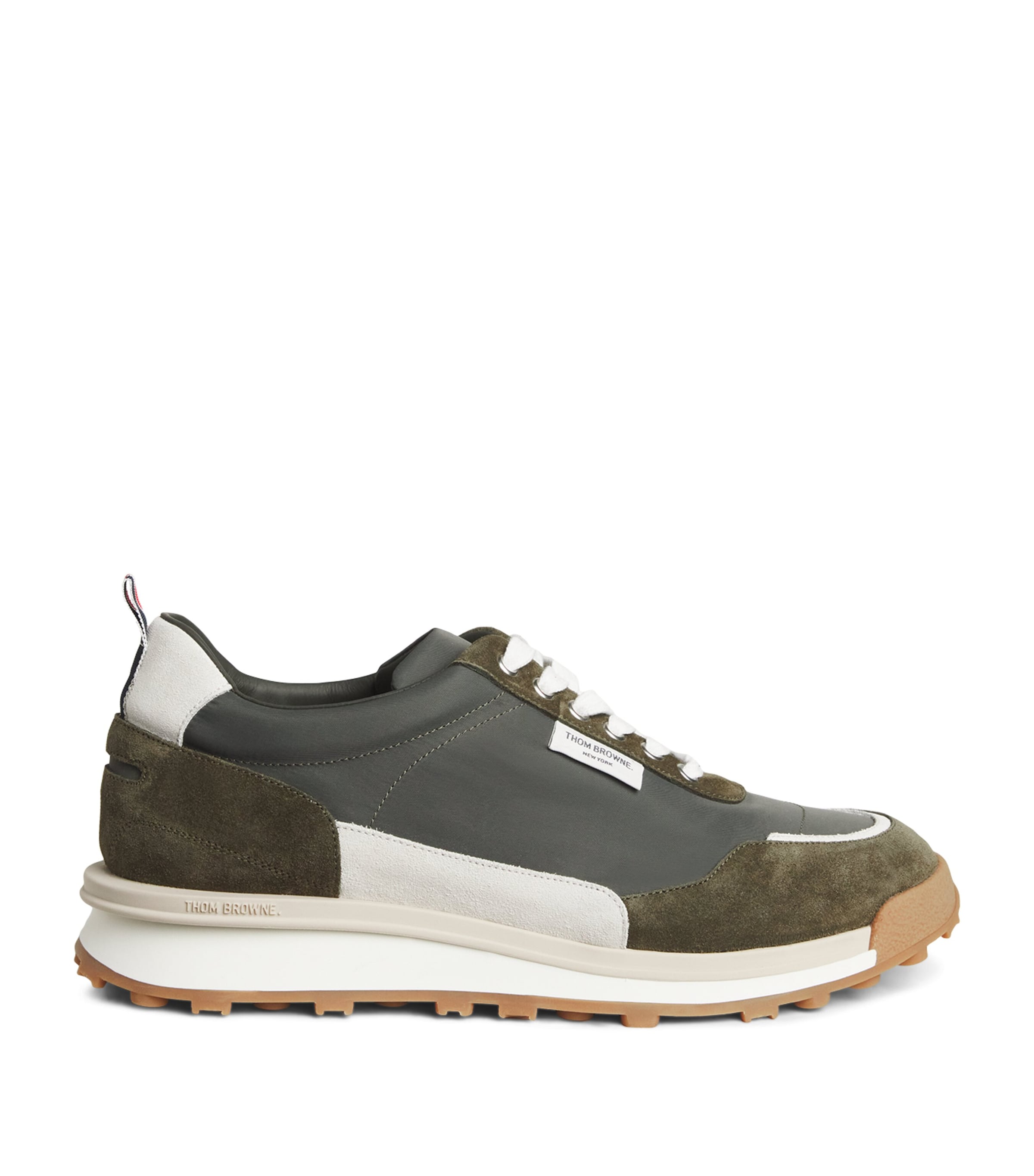 THOM BROWNE TECH NYLON ALUMNI SNEAKERS