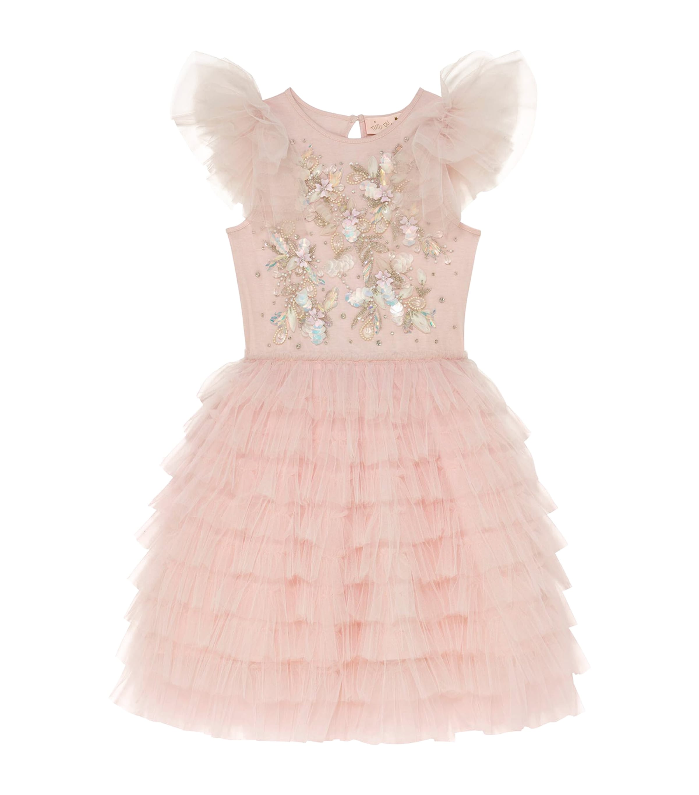Cotton Palais Laidon Dress (2-11 Years) PINK CLOUD Image 1
