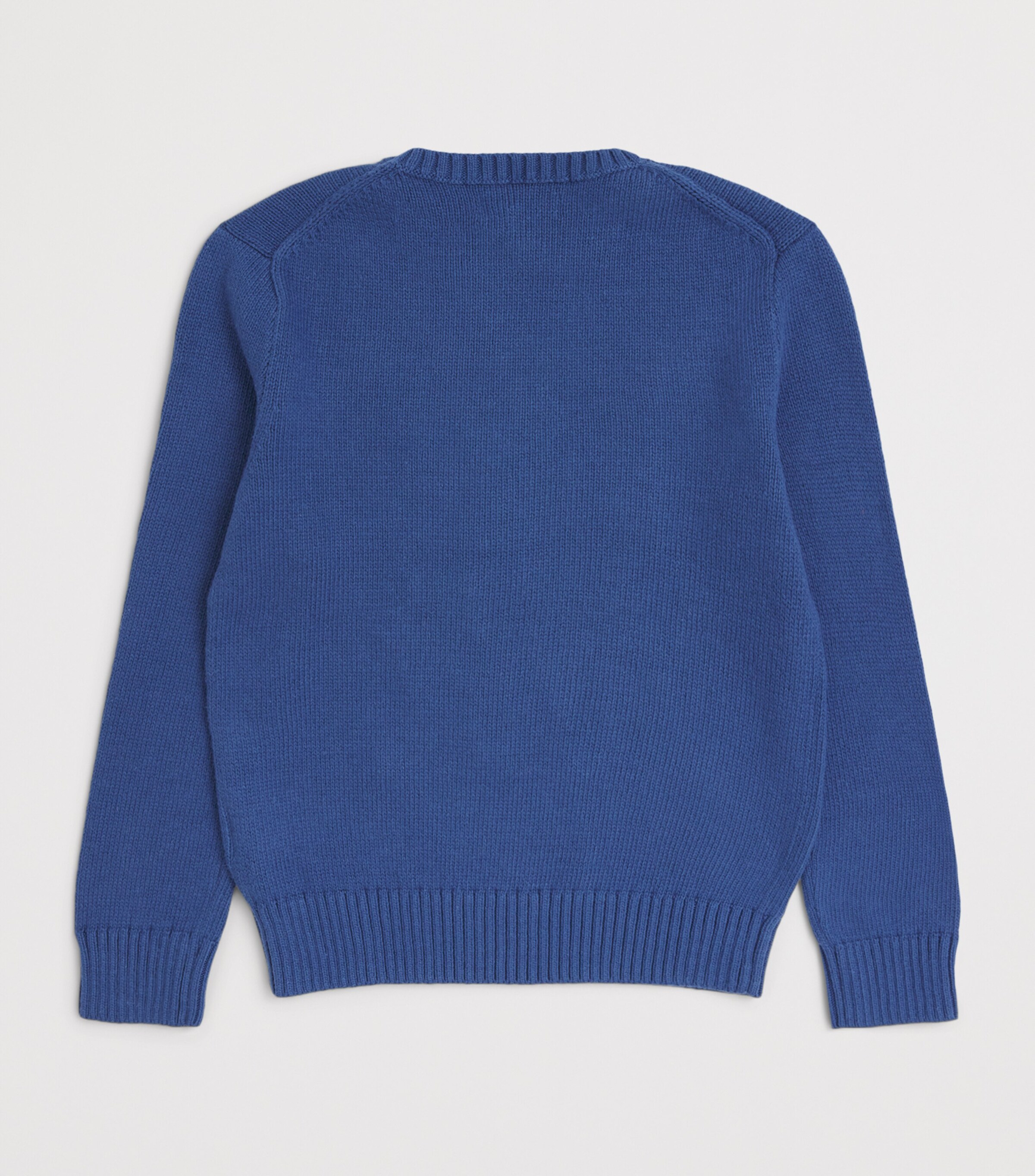 Ralph Lauren Kids Polo Bear Sweater (2-7 Years) Old Royal Image 2