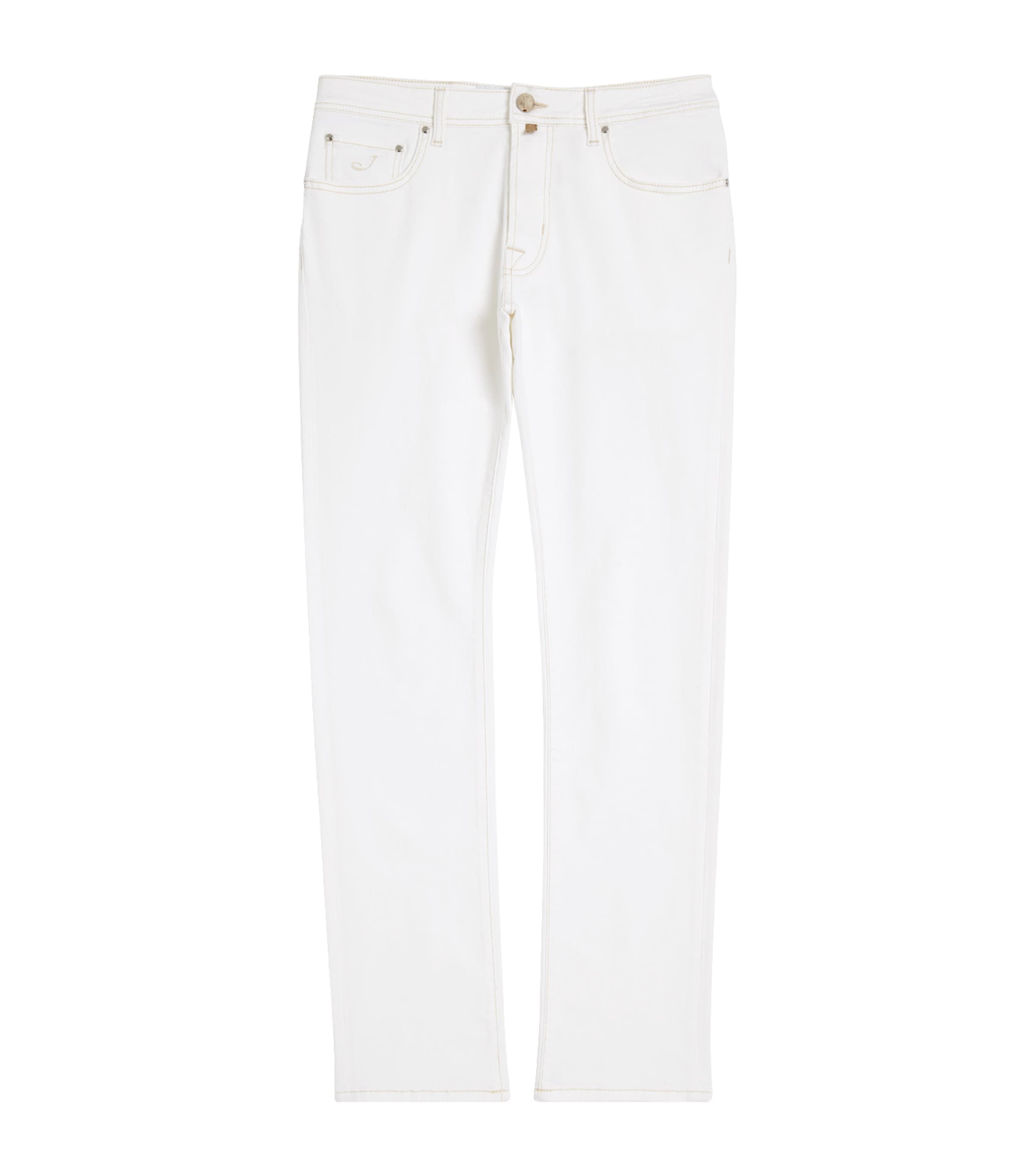 Shop Jacob Cohen Bard Slim Jeans In White