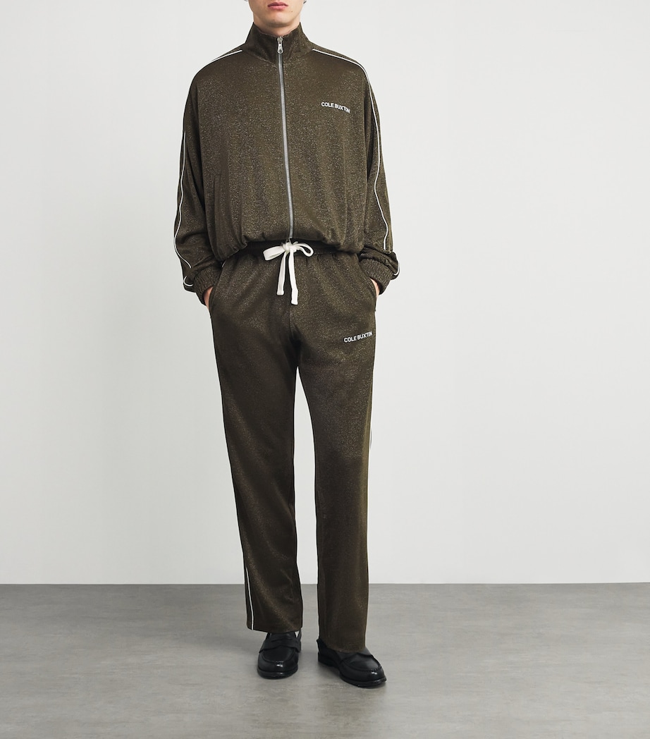 Glitter Track Trousers 680 KHAKI Image 2