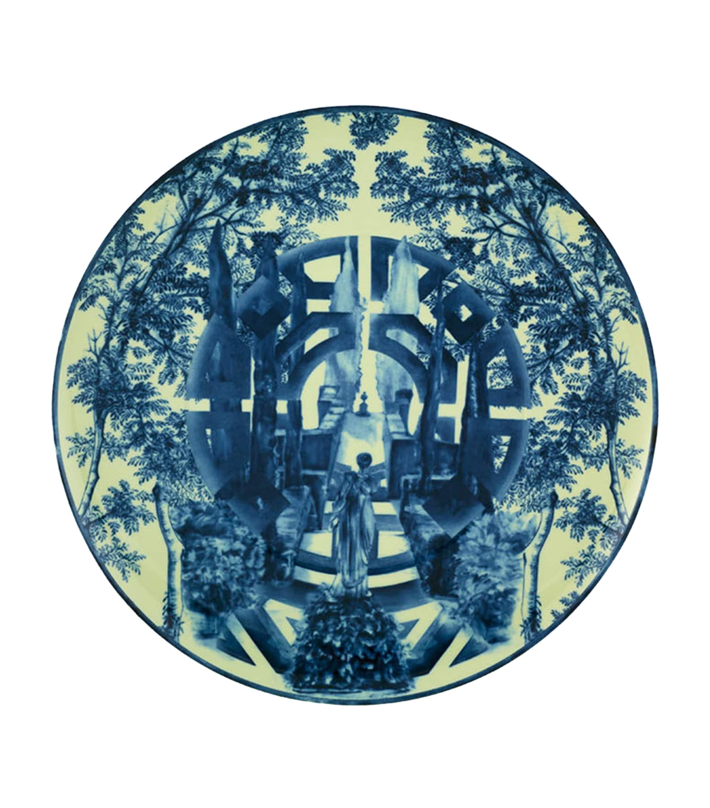 Vista Alegre The Meaning Plate In Blue