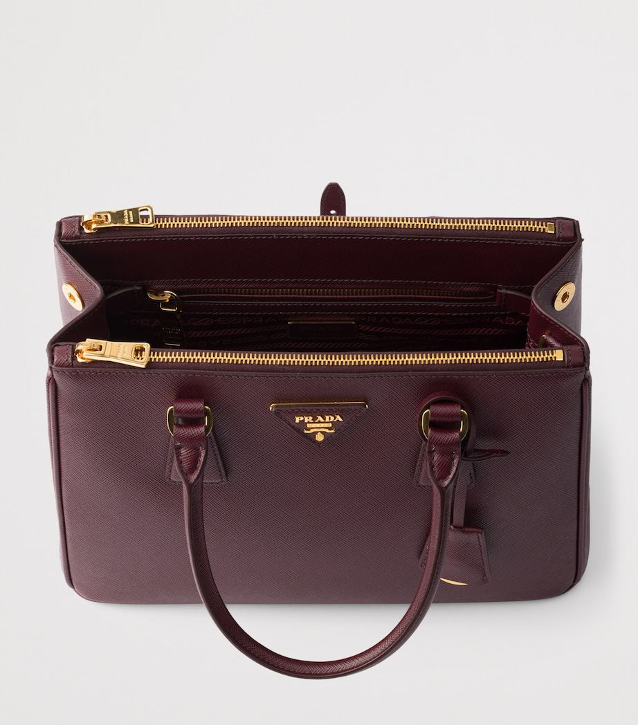 Prada Saffiano Leather Galleria Top-Handle Bag Image 5