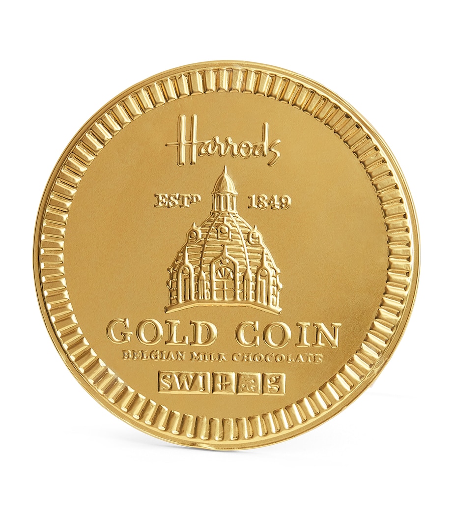 Milk Chocolate Gold Coin (125g) NO COLOUR Image 1