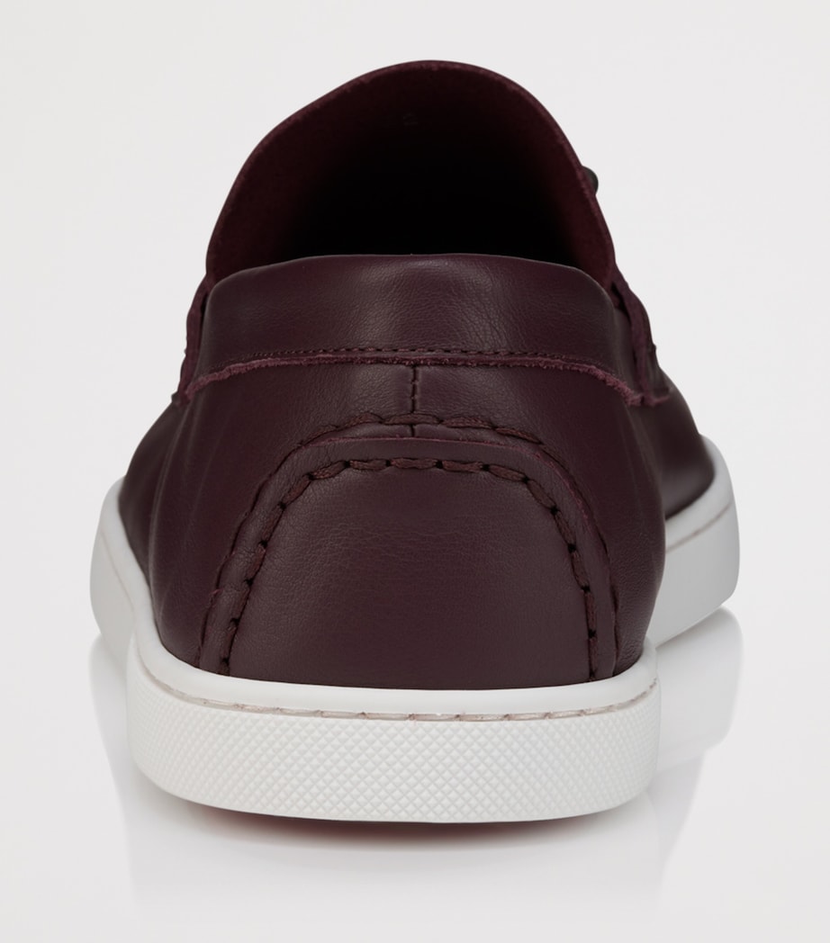 Christian Louboutin Chambeliboat Leather Boat Shoes Image 3