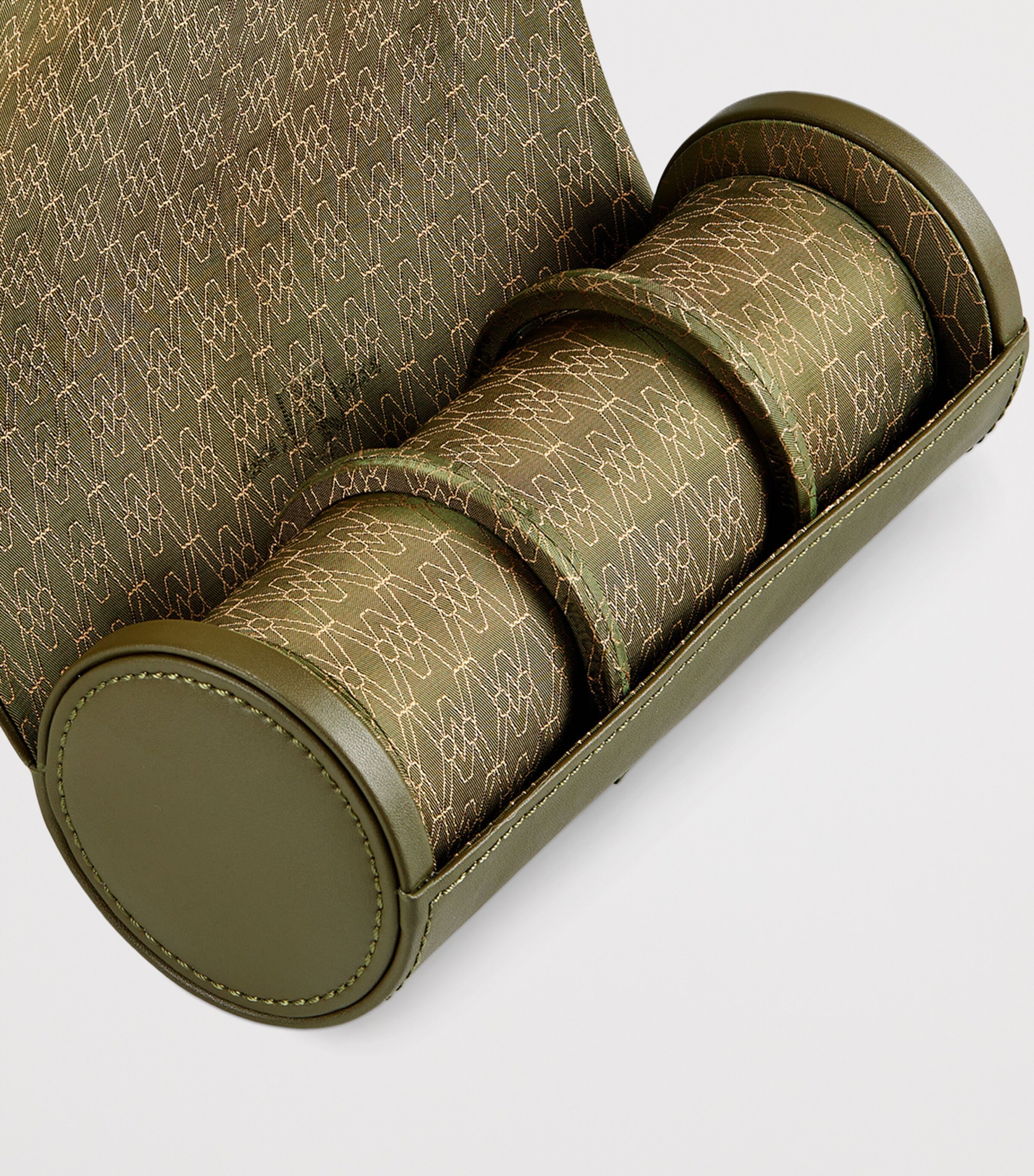 Vegan Earth Triple Watch Roll OLIVE Image 5